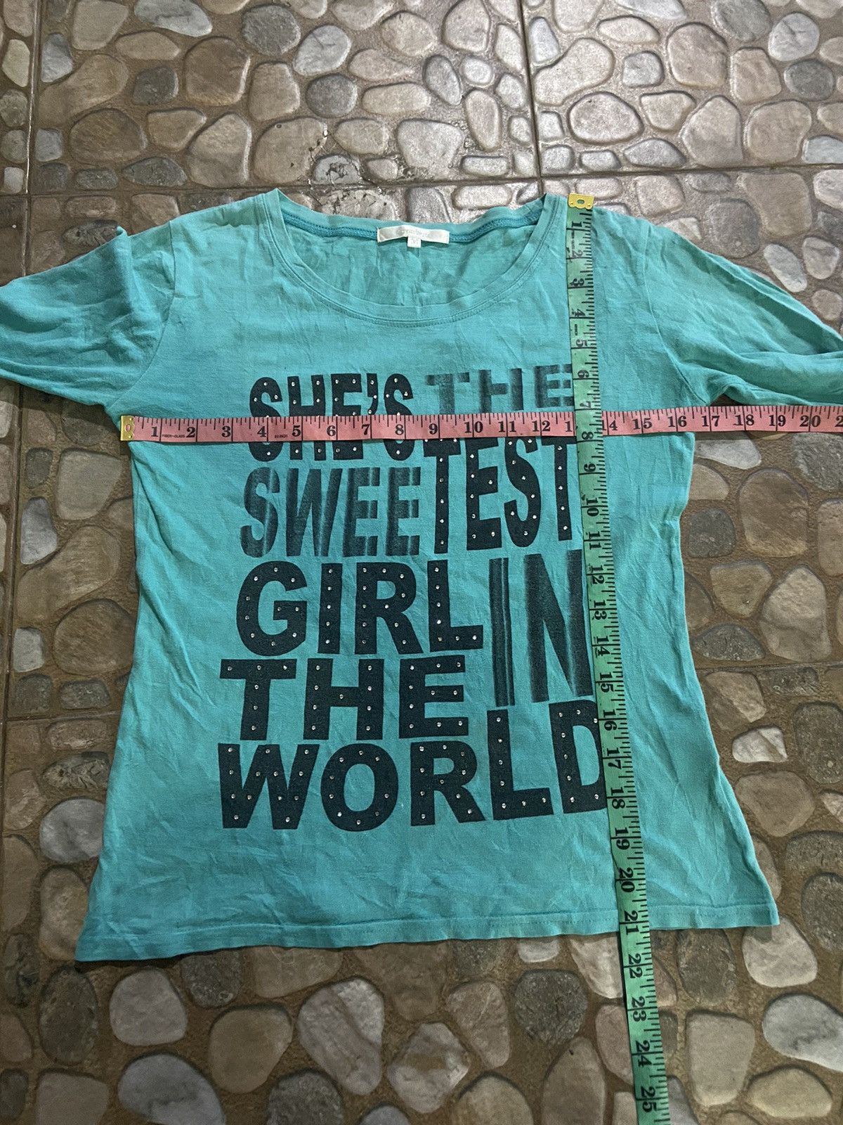 If Six Was Nine VTG Y2K labradorite women long sleeve t-shirt Size S / US 4 / IT 40 - 8 Thumbnail