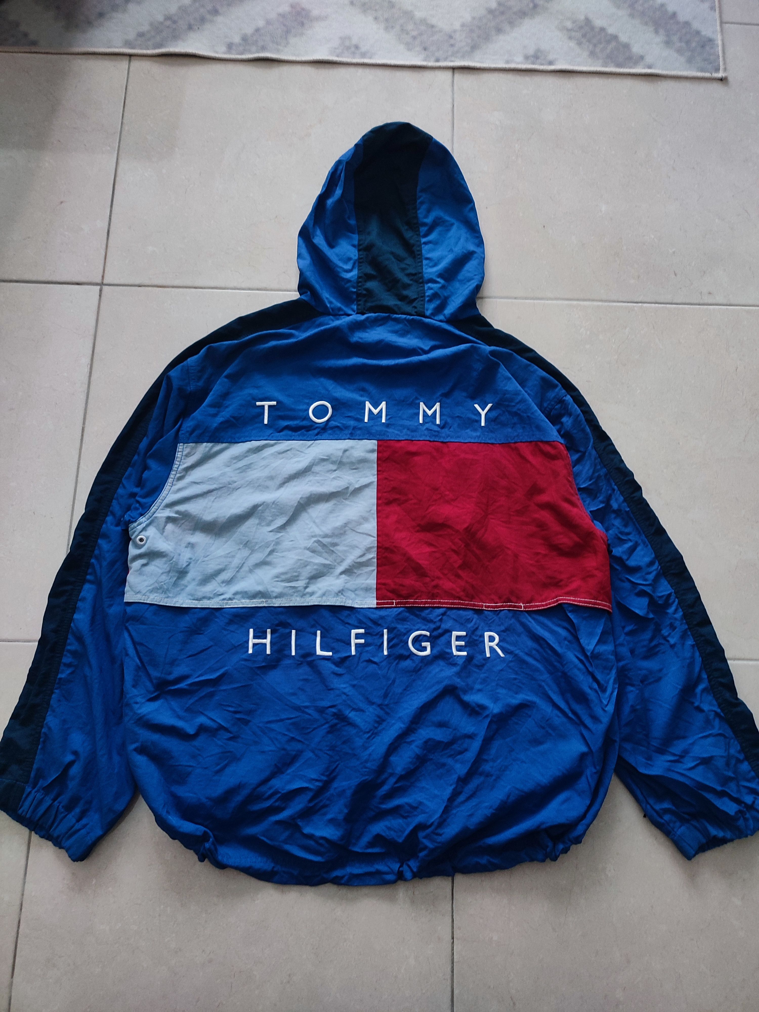 Designer × Tommy Hilfiger × Vintage 🔥STEALS🔥Very Rare Vintage Tommy Hilfiger 90s Jacket Size US M / EU 48-50 / 2 - 1 Thumbnail