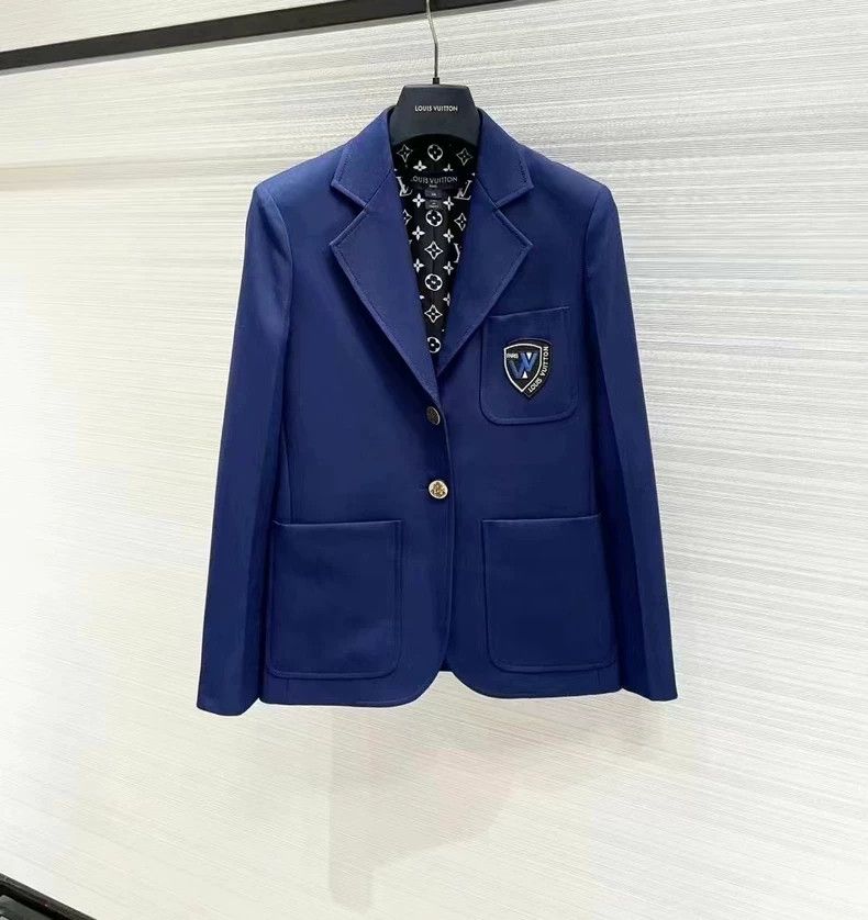 Louis Vuitton Louis Vuitton Blue preppy blazer Size XXS / US 00 / IT 34 - 1 Thumbnail