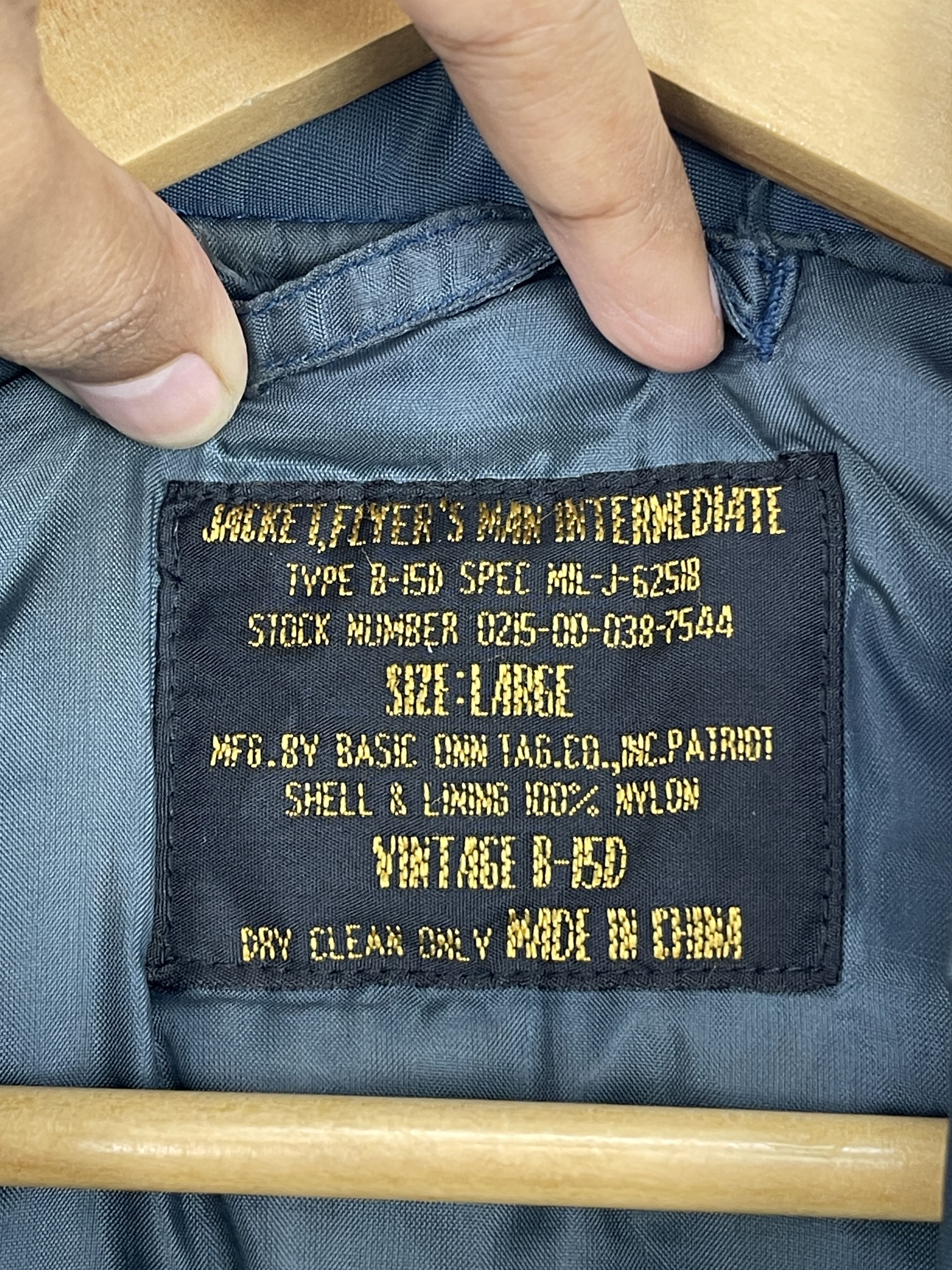 Alpha Industries VINTAGE ALPHA INDUSTRIES U.S AIR FORCE FLYING JACKET JA0032 Size US L / EU 52-54 / 3 - 5 Thumbnail