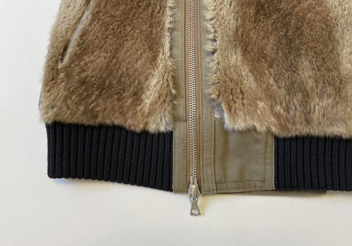 Dries Van Noten A/W 10 Rabbit Fur Biker Vest Size US S / EU 44-46 / 1 - 8 Thumbnail