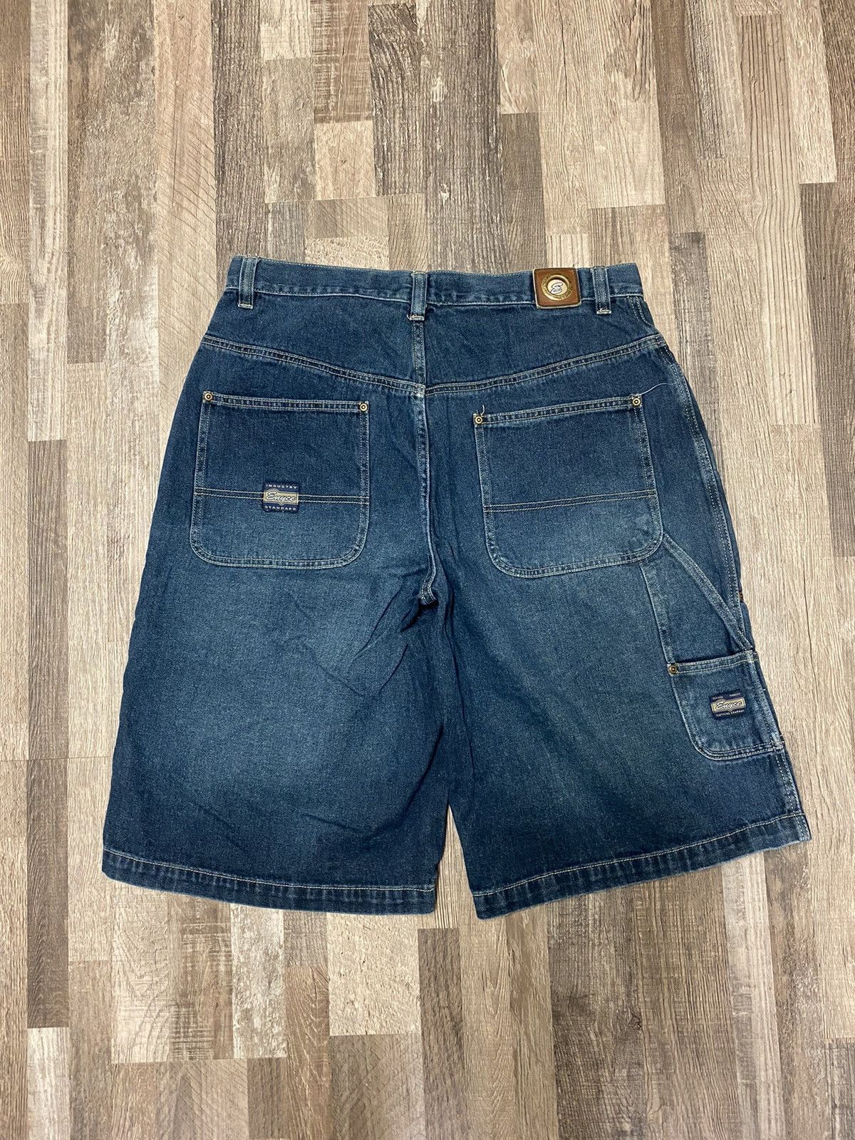 Enyce Vintage Y2K Baggy Enyce Jorts Denim Jean Shorts Carpenter Size US 36 / EU 52 - 2 Thumbnail