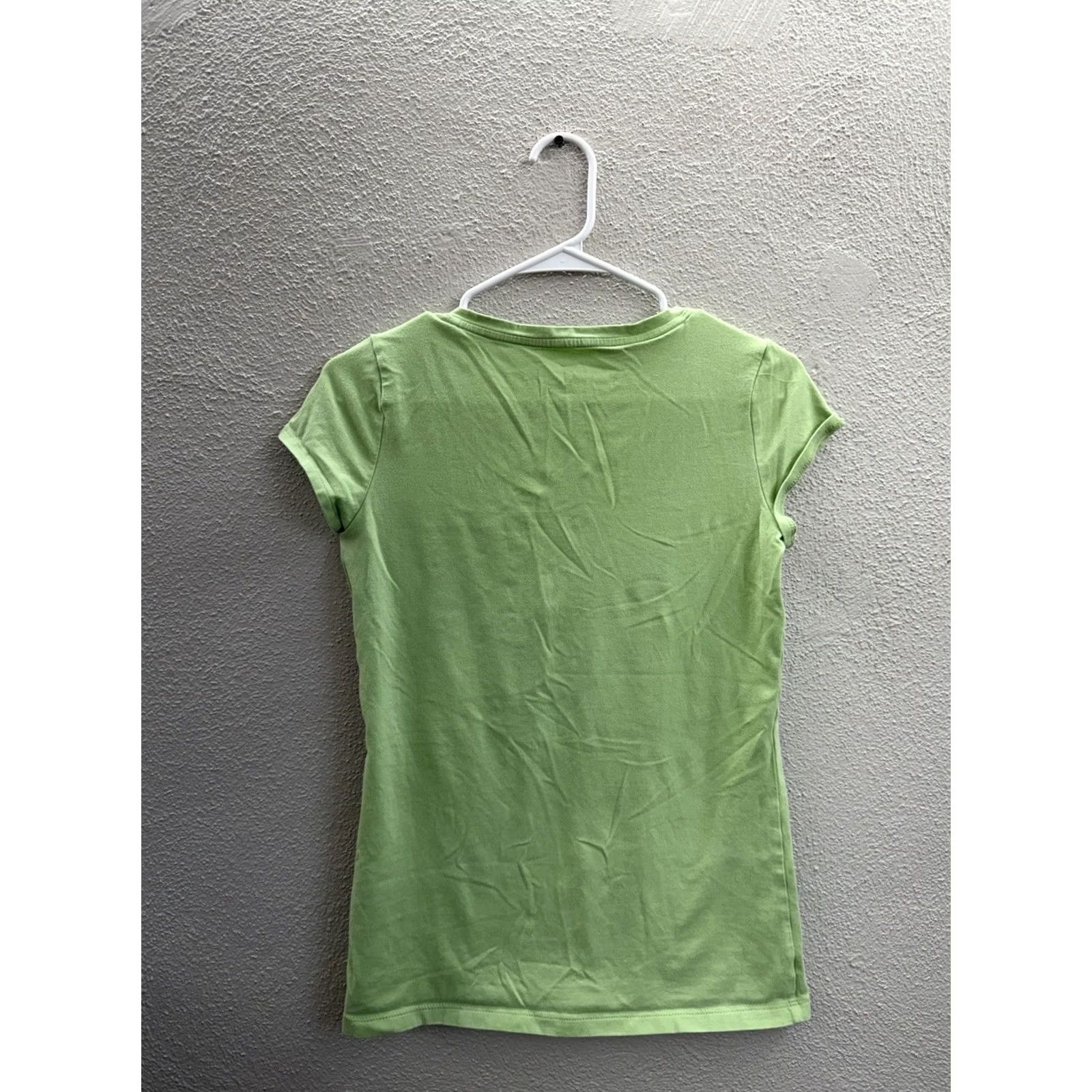 Vintage L.A Blues Womens Shirt Size Small Green Short Sleeve V-Neck 2000s Y2K Shirt Womens Small Green Short Sleeve V-Neck 2000s Y2K Size S / US 4 / IT 40 - 4 Thumbnail