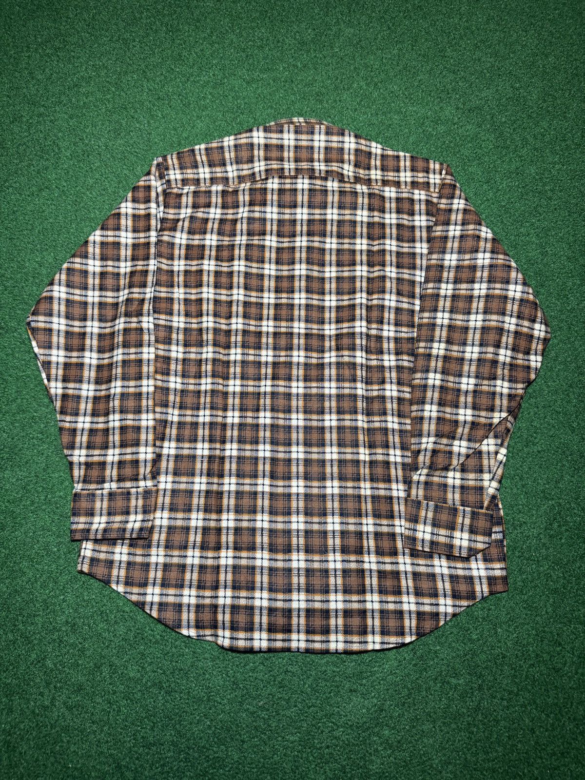 Vintage Sanforized Cotton Flannel Vintage 80s 90s Plaid Button Up Size US M / EU 48-50 / 2 - 5 Thumbnail