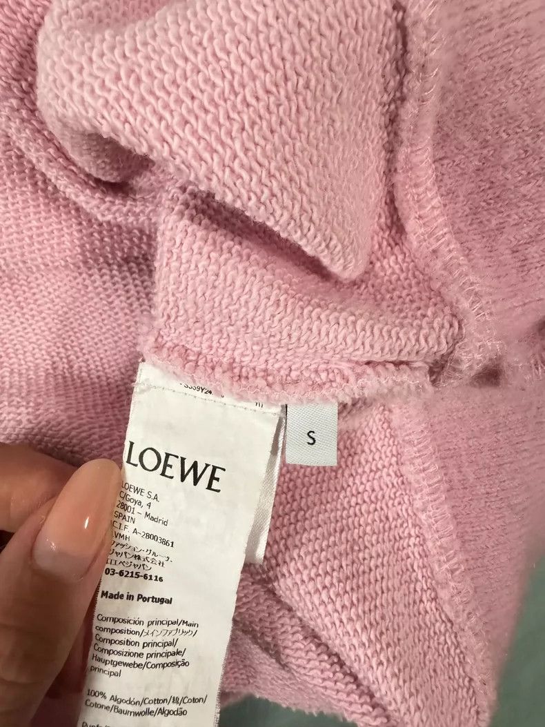 Loewe Loewe Pink logo sweatshirt Size S / US 4 / IT 40 - 5 Thumbnail