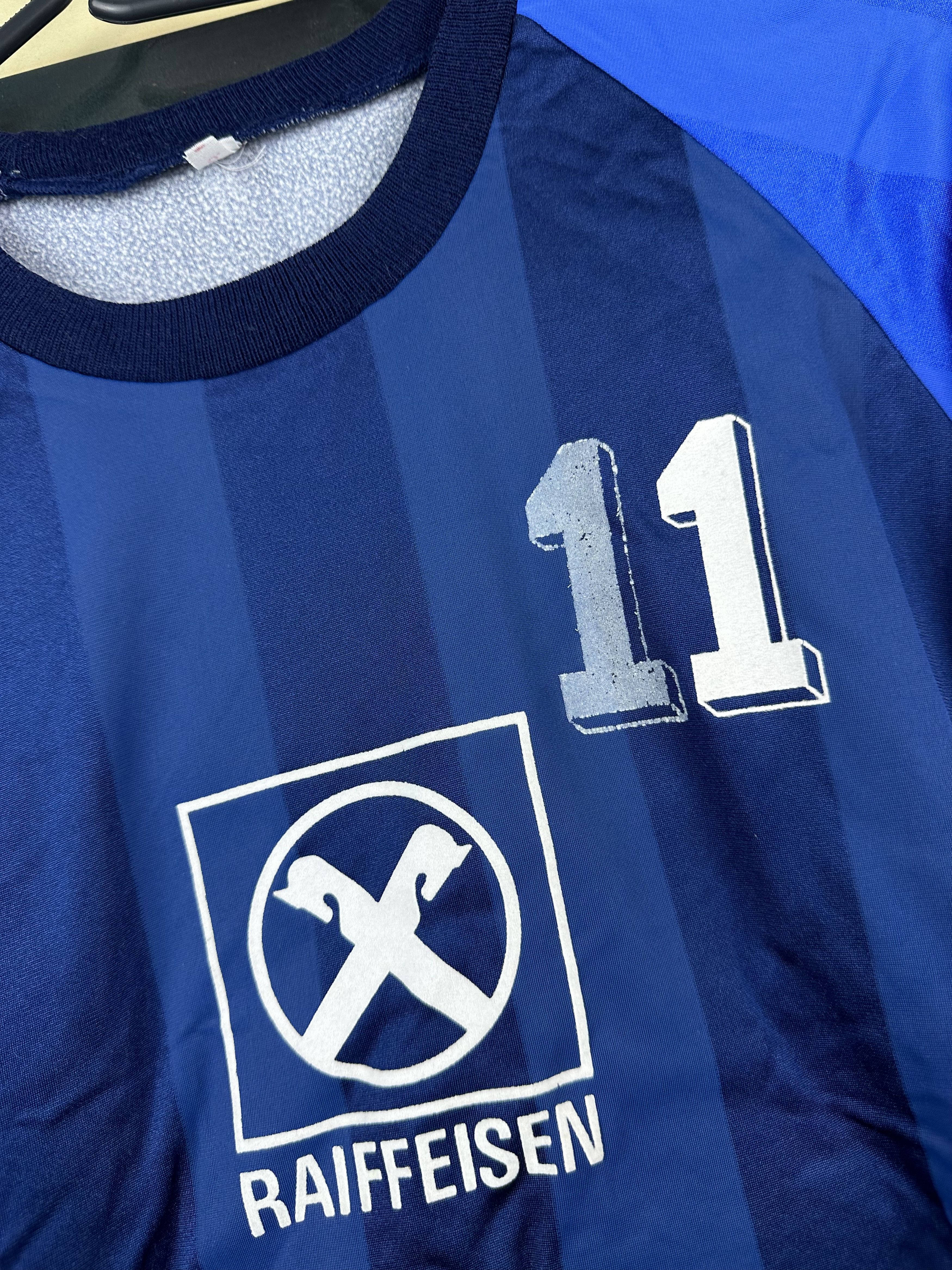 Vintage Vintage 80's SV Stammham Football Shirt #11 jersey Rare Size US M / EU 48-50 / 2 - 3 Thumbnail