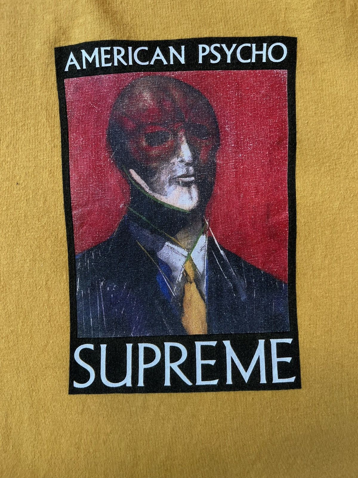 Supreme Supreme American Psycho tee Size US L / EU 52-54 / 3 - 4 Thumbnail