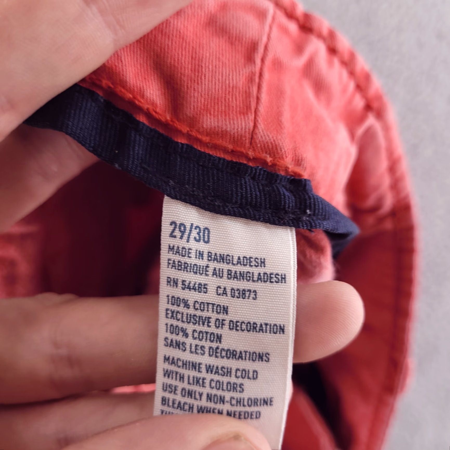 American Eagle Outfitters American Eagle Outfitters Slim Fit Shorts Mens 30 Red Pink Orange Mango Chino Solid Logo 30-Day Returns Mens Size US 30 / EU 46 - 4 Thumbnail