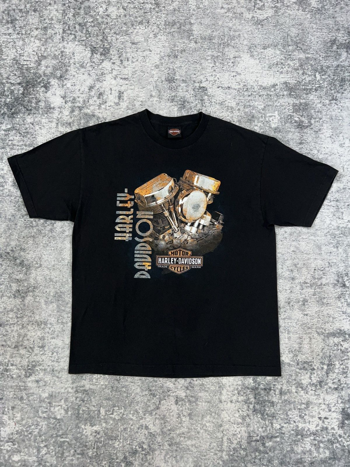 Harley Davidson × Vintage Harley Davidson Woman Grunge Biker Tee XL Size US XL / EU 56 / 4 - 1 Thumbnail
