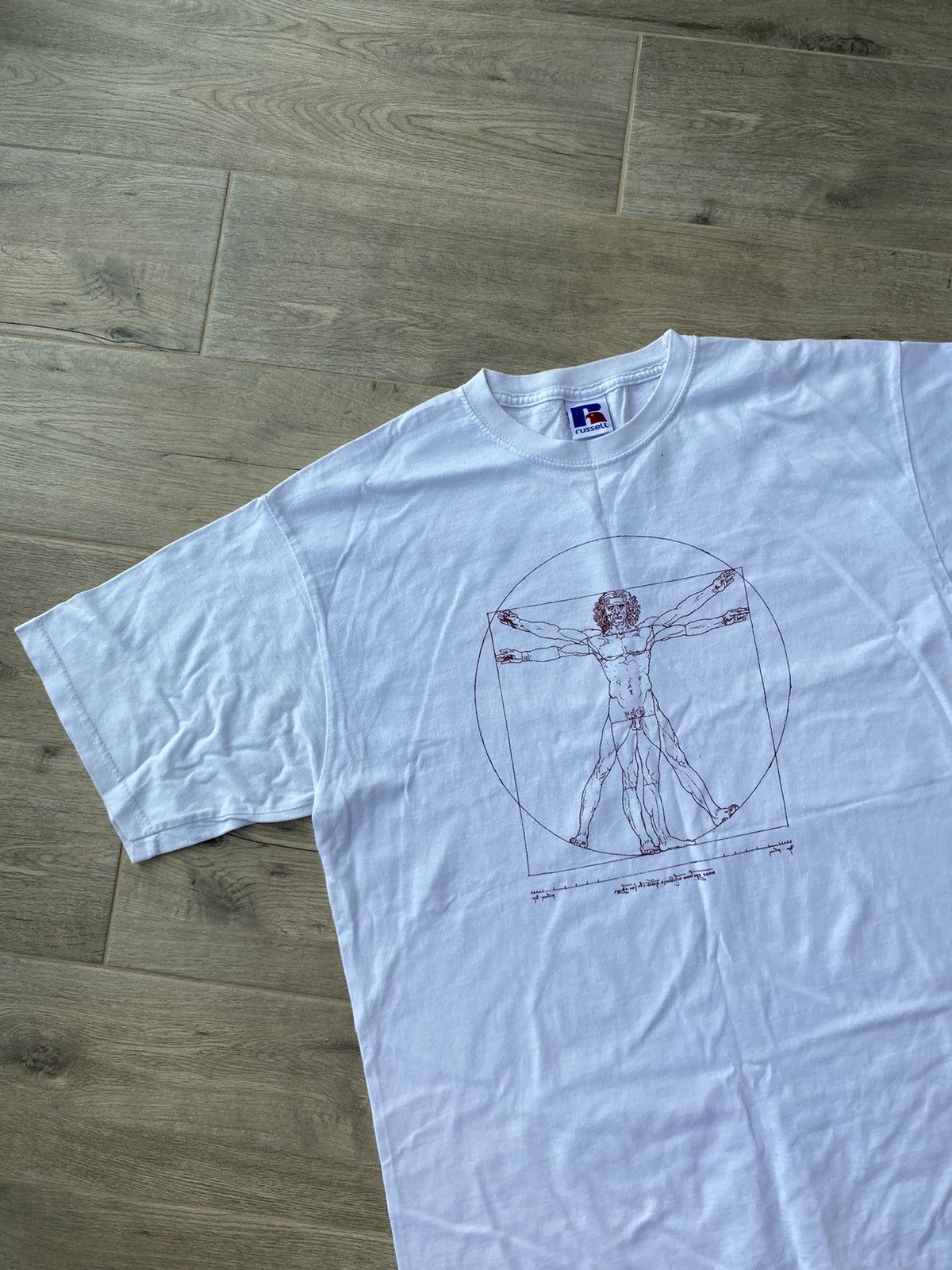Russell Athletic × Vintage Leonardo Da Vinci Russel Athletic Vintage T-shirt Size US M / EU 48-50 / 2 - 4 Thumbnail