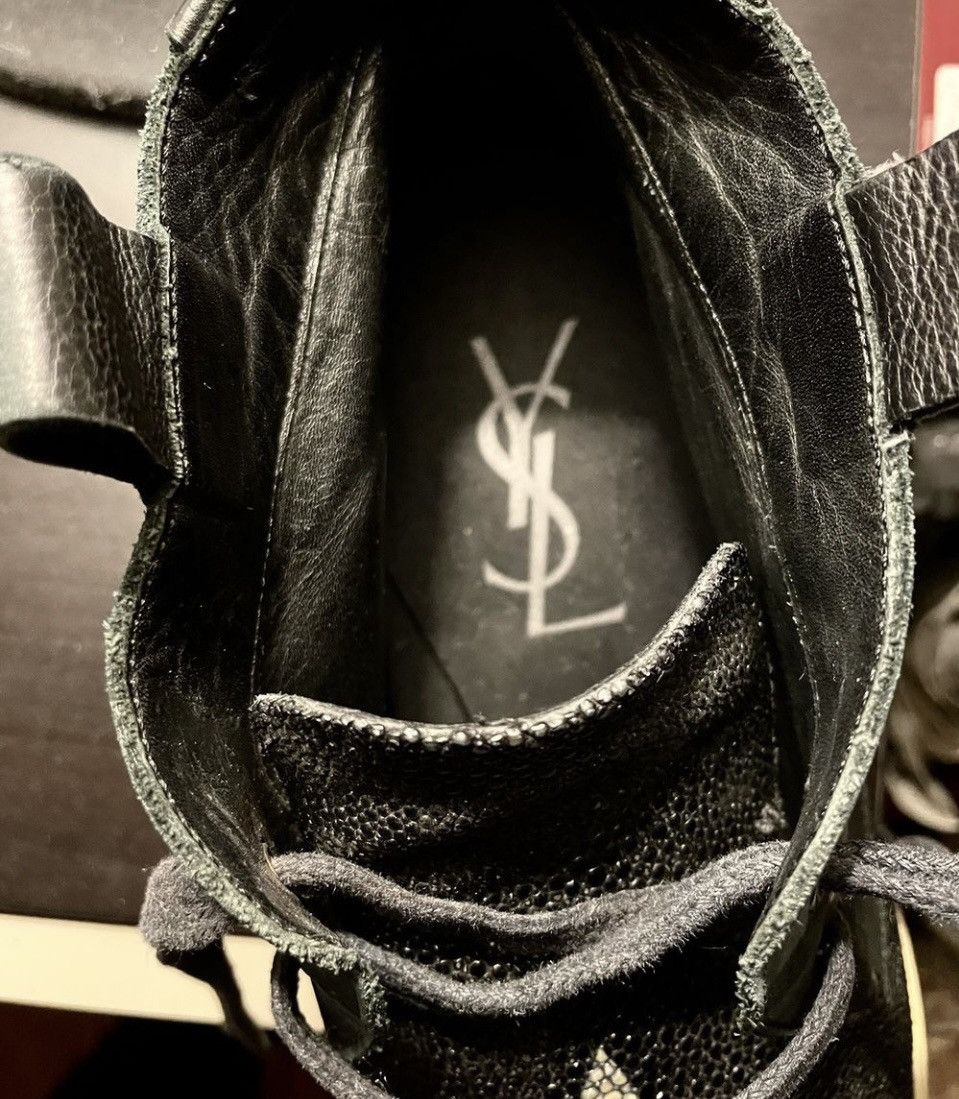 Saint Laurent Paris × Yves Saint Laurent Auth Stingray desert boots Size US 8 / EU 41 - 3 Thumbnail