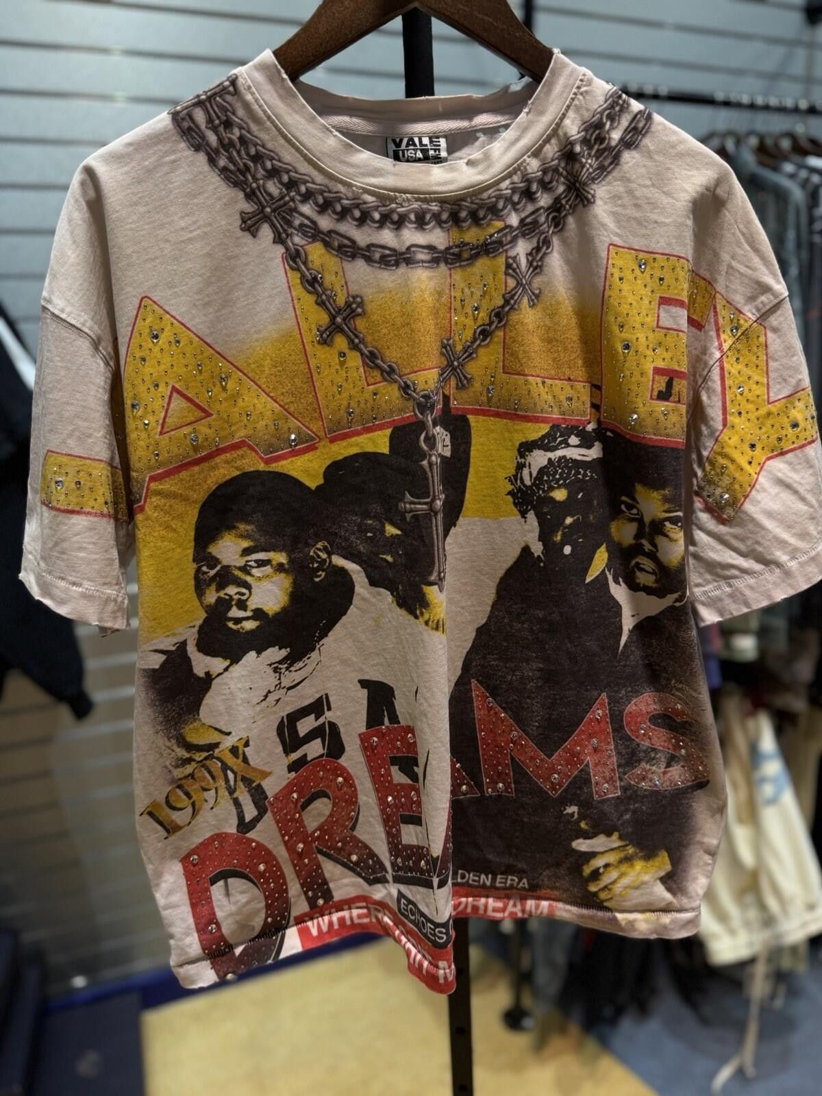 Vale Size Medium - Vale Forever Summer Stone Bling Tee Authentic Size M / US 6-8 / IT 42-44 - 2 Thumbnail