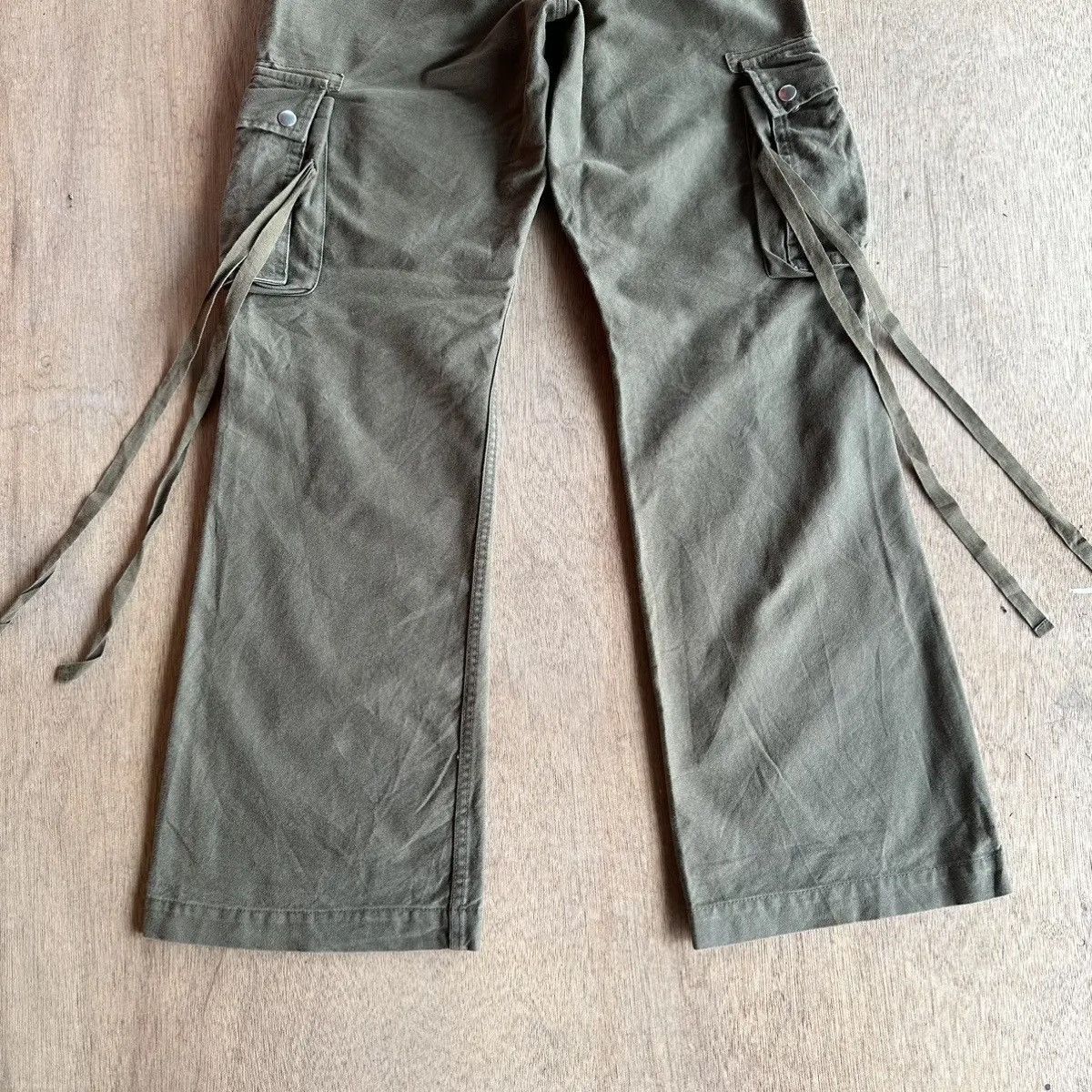Hysteric Glamour RARE💥FLARE/BOOTCUT VAROSH JAPAN PARACHUTE MULTIPOCKET PANTS Size US 30 / EU 46 - 13 Thumbnail