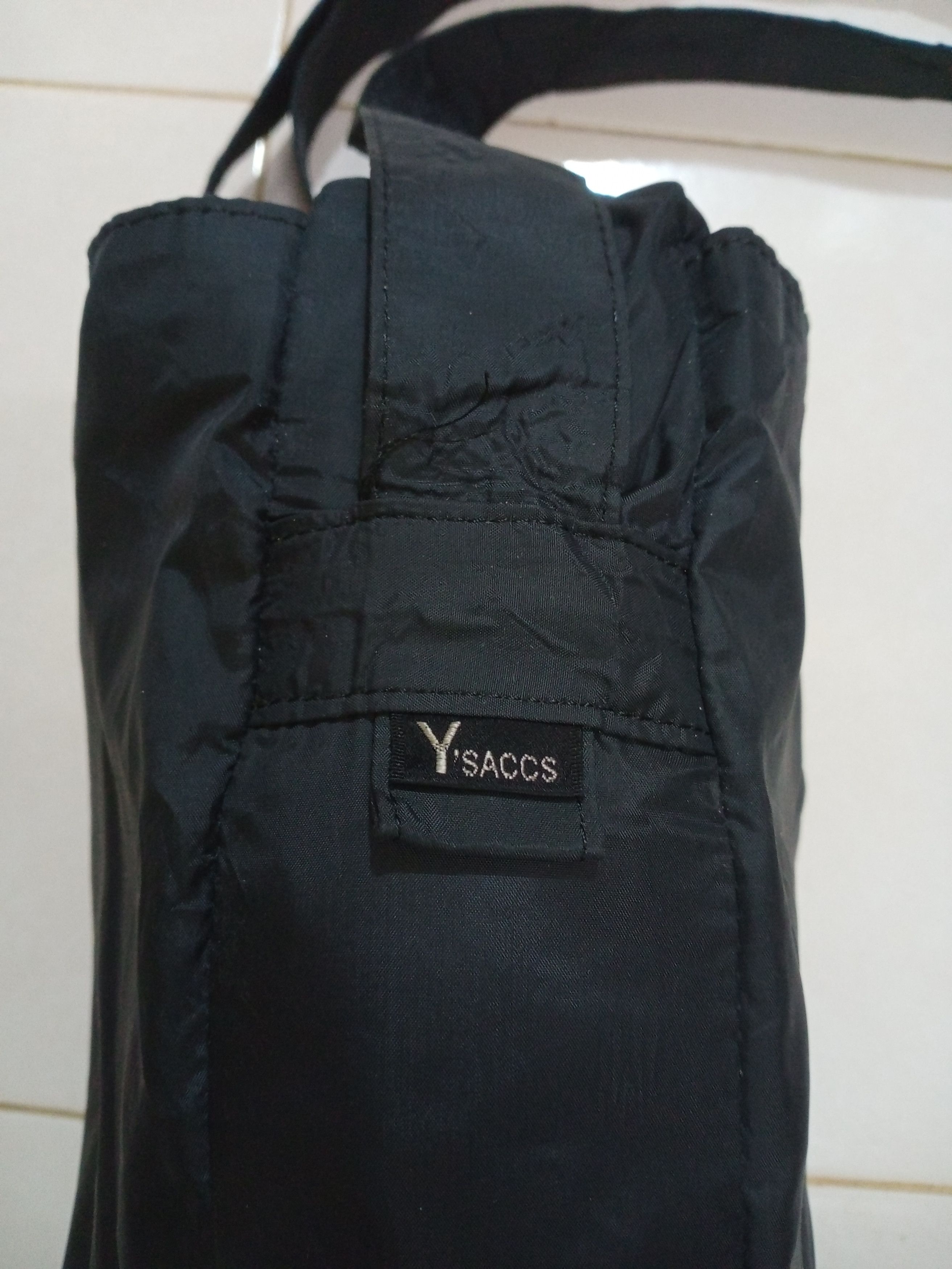 Yohji Yamamoto Rare Vintage Yohji Yamamoto Y'saccs Nylon Shoulder Bag Size ONE SIZE - 1 Thumbnail