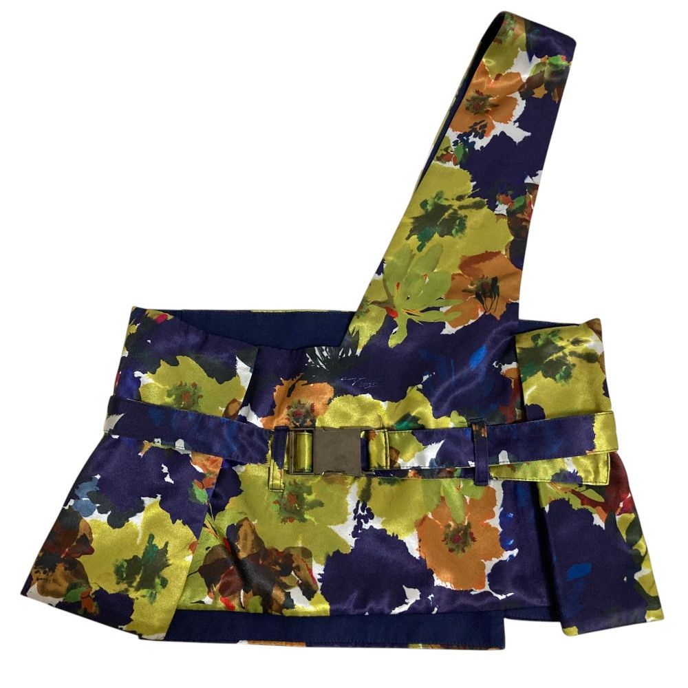 Other Other UN3D Flower Print One Shoulder Vest Textile Tops 52194001201 DUTY FREE for USA Size ONE SIZE - 1 Thumbnail