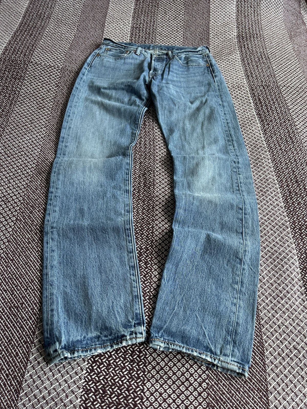 Levi's Vintage Levis 501 Wash Distressed Denim Jeans Size 30 Solid Size US 30 / EU 46 - 10 Thumbnail