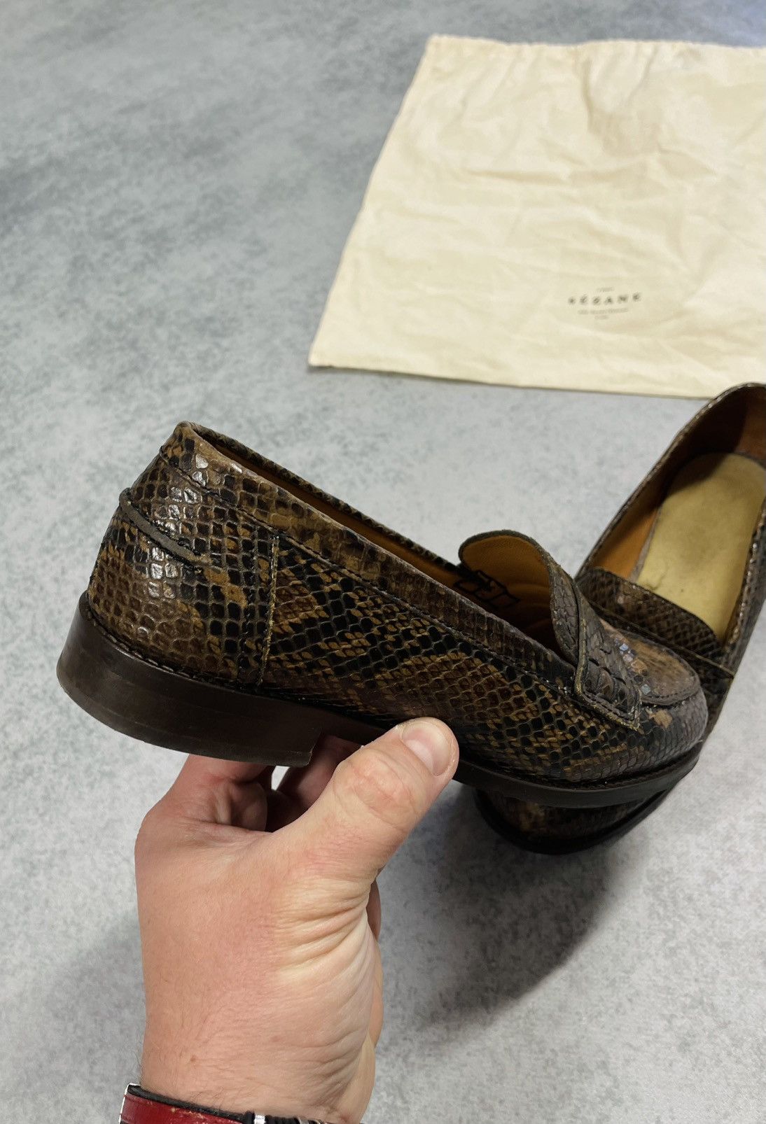 Sezane SEZANE Brown Leather Loafers Classic Flats Size 37 Size US 7 / IT 37 - 13 Thumbnail