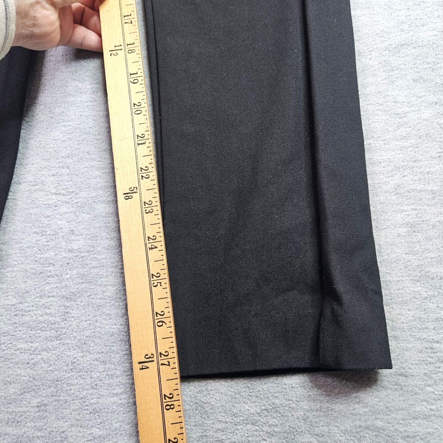 Rag & Bone rag & bone Black Slim Pants Women's 8 Back Zip Casual Modern Fit Pants Womens Black 90s Outdoor Style Mens? Size 30" / US 8 / IT 44 - 7 Thumbnail