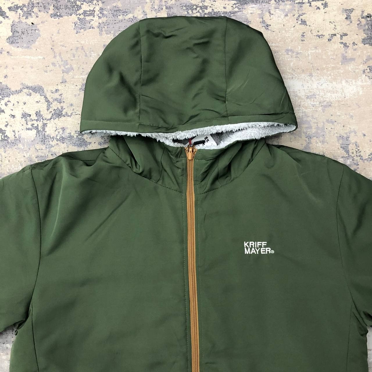 Japanese Brand Y649 KRIFF MAYER FLEECE REVERSIBLE JACKETS Size US L / EU 52-54 / 3 - 9 Thumbnail