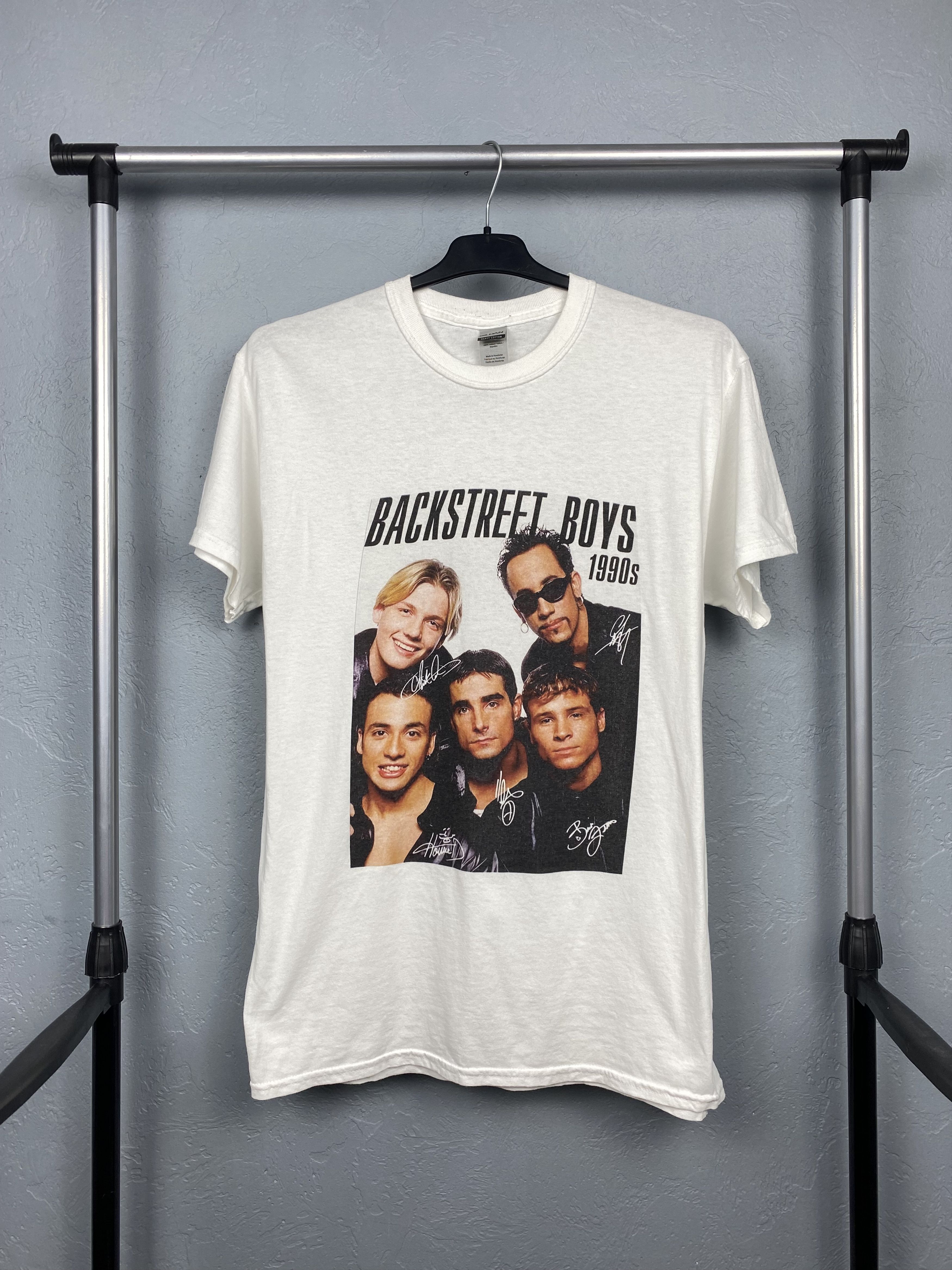 Band Tees Backstreet Boys Vintage Rock Band T-Shirt Y2K Tee Size US M / EU 48-50 / 2 - 1 Thumbnail