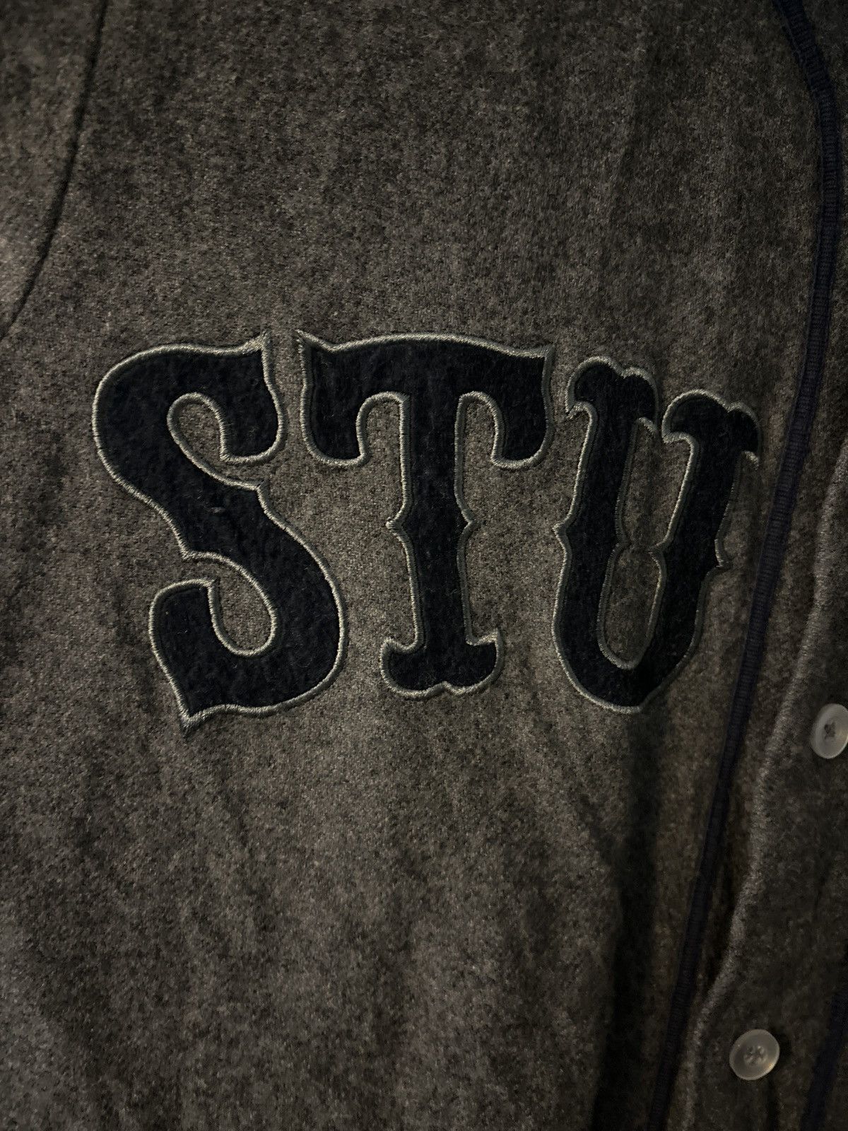 Stussy × Vintage Men’s Stüssy Baseball Jersey Size US M / EU 48-50 / 2 - 2 Thumbnail
