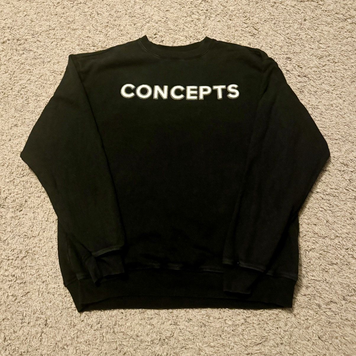 CNCPTS BLACK CONCEPTS SWEATSHIRT! Size US L / EU 52-54 / 3 - 8 Thumbnail