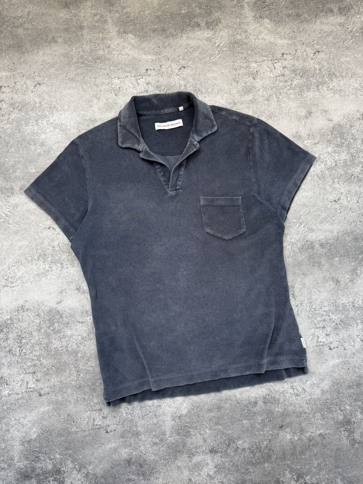 Orlebar Brown Orlebar Brown Velour Polo T-Shirt Luxury Old Money Size US L / EU 52-54 / 3 - 3 Thumbnail