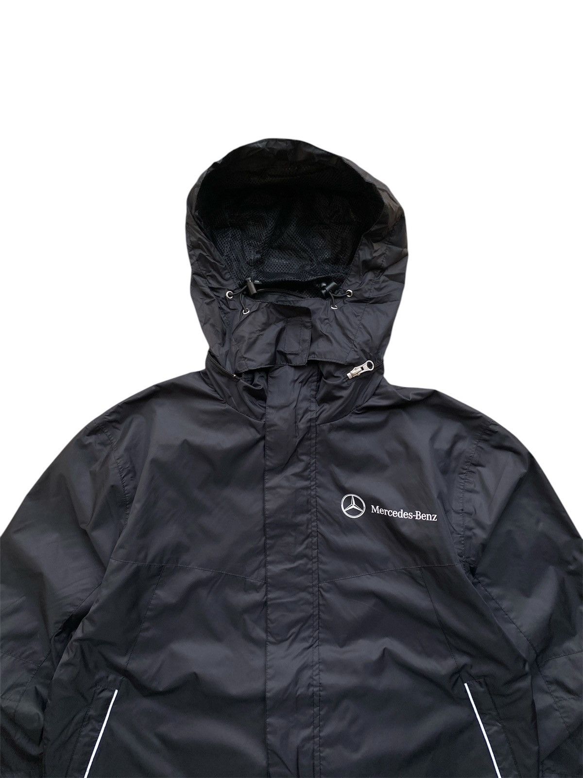 Mercedes-Benz × Vintage Vintage Mercedes Benz Nylon Windbreaker Jacket Size US M / EU 48-50 / 2 - 3 Thumbnail
