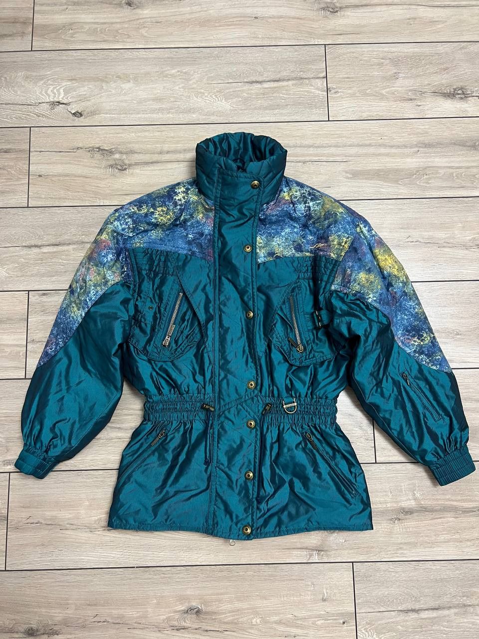 Descente Descente Vintage 2 Piece Ski Suit Jacket US 10 Pants US 8 Size L / US 10 / IT 46 - 7 Thumbnail