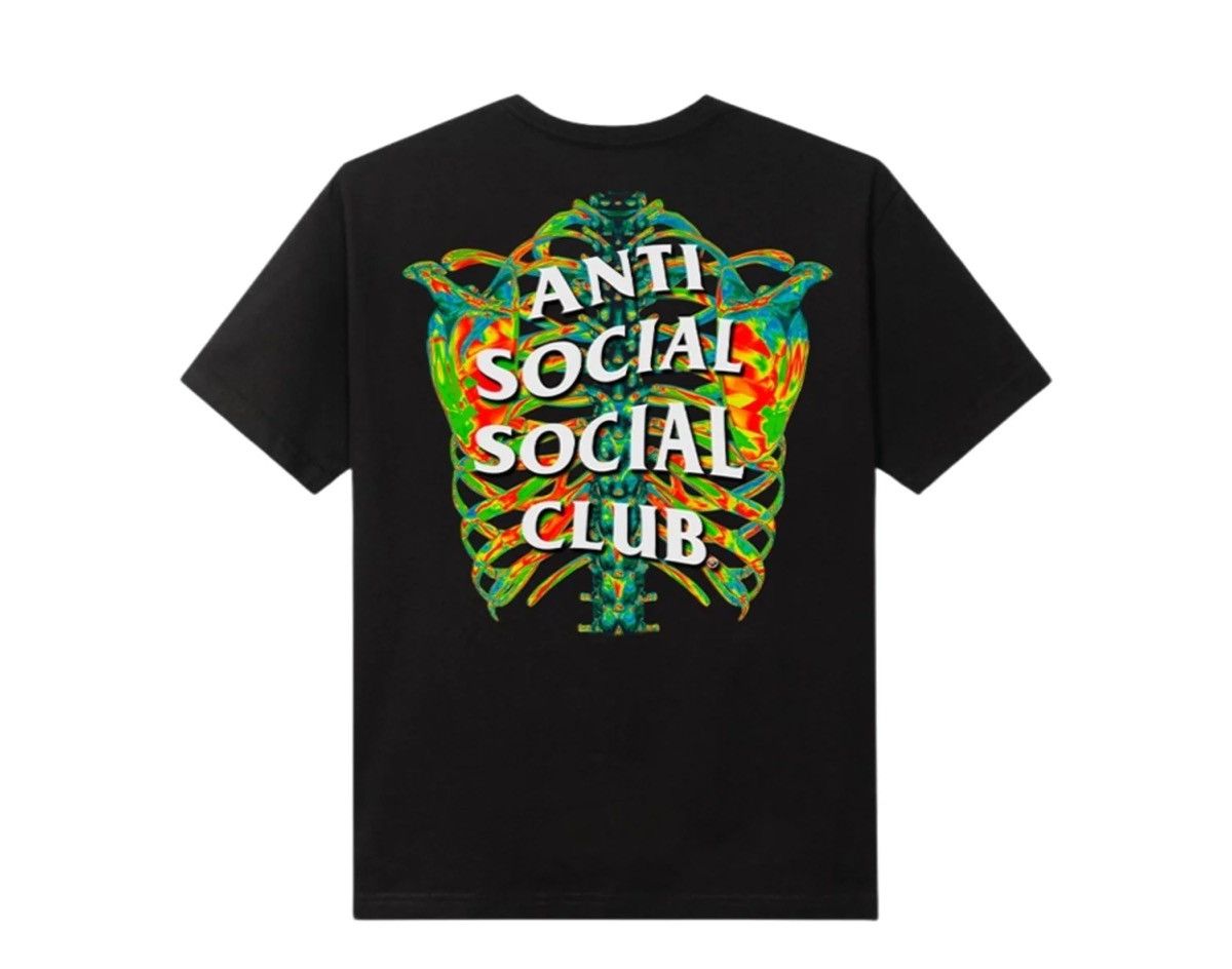 Anti Social Social Club × Band Tees Anti Social Social Club Blow to The Chest T-shirt Black Size US XL / EU 56 / 4 - 1 Thumbnail