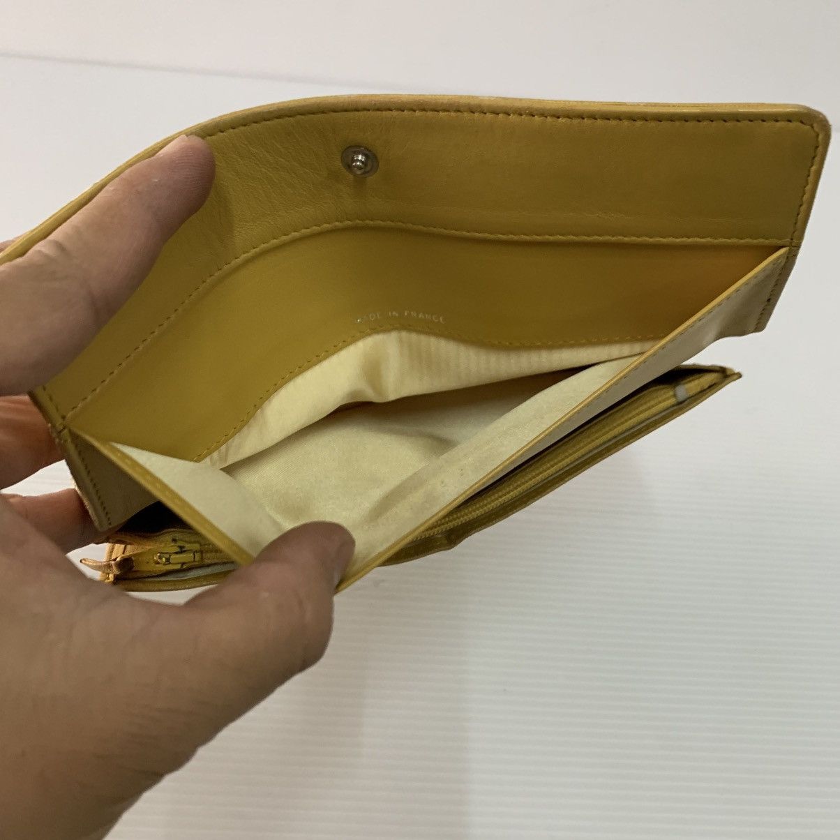 Chanel Chanel Traveline Yellow Long Wallet Size ONE SIZE - 9 Thumbnail