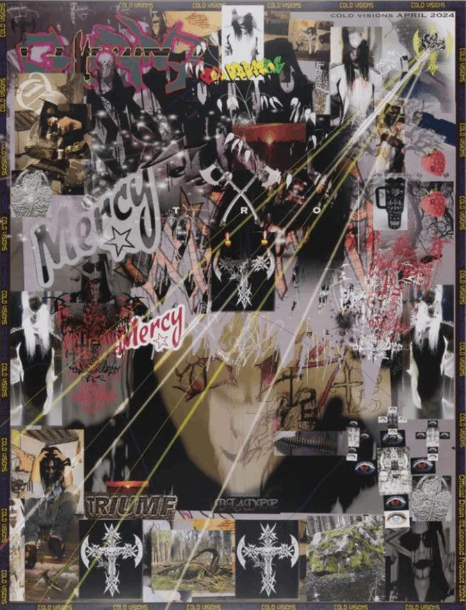 Drain Gang Cold Visions Aim Nothying Poster 2024 Size ONE SIZE - 1 Thumbnail