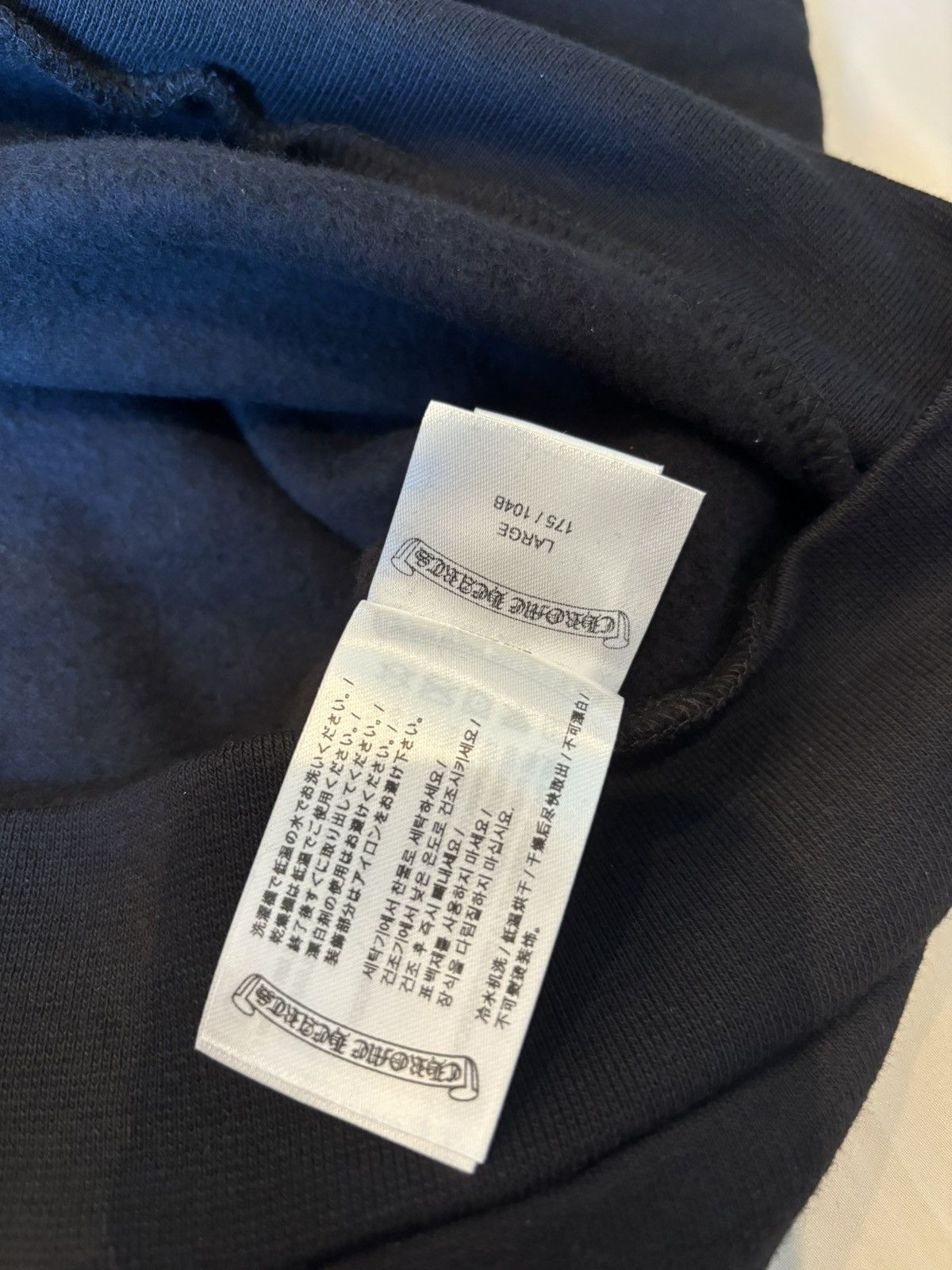 Chrome Hearts Chrome Hearts 1988 Hoddie “Black Metallic” Size US L / EU 52-54 / 3 - 7 Thumbnail