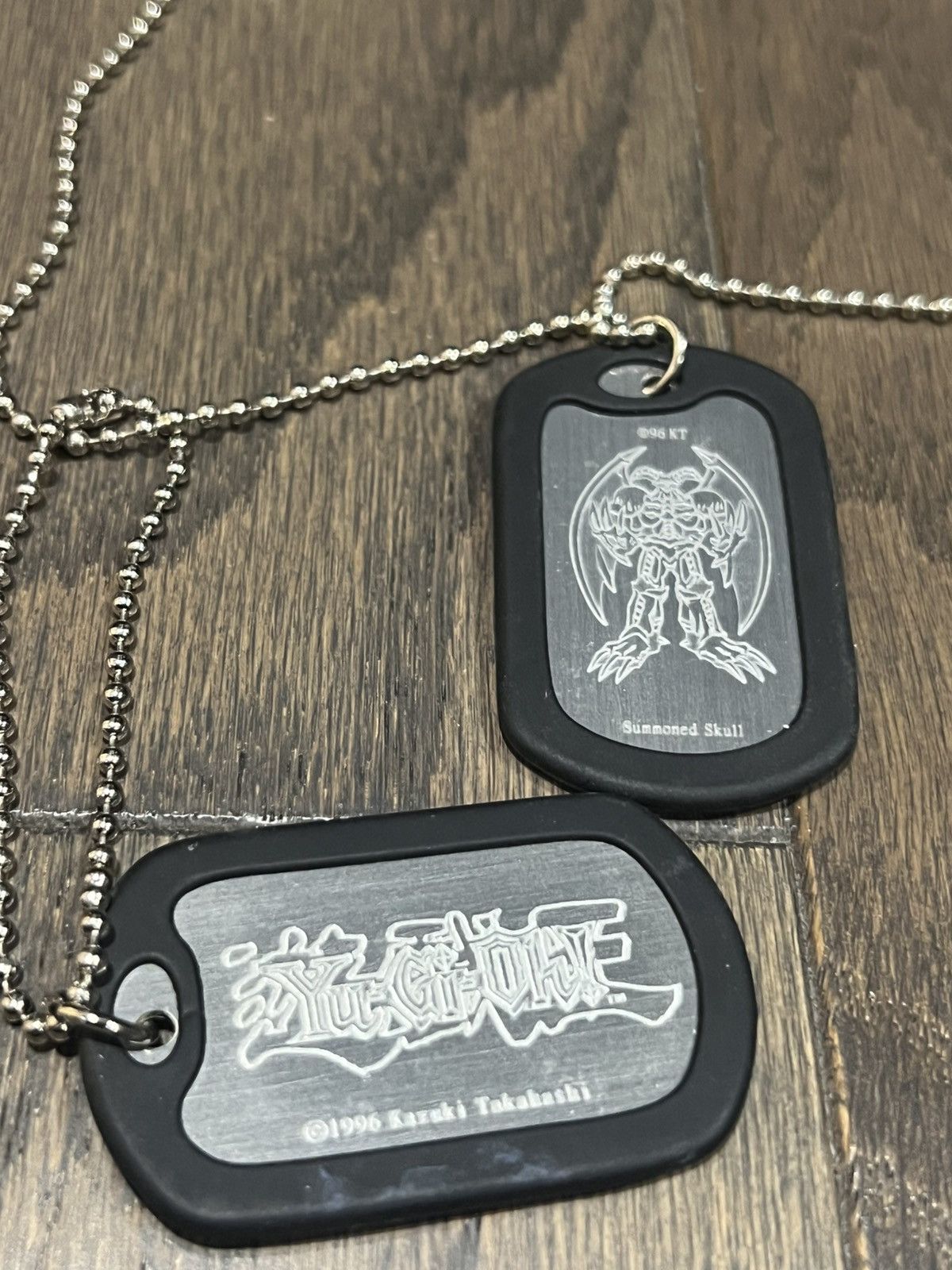Other Vintage Yu-Gi-Oh! Summoned Skull Dog Tag Necklace Size ONE SIZE - 3 Thumbnail