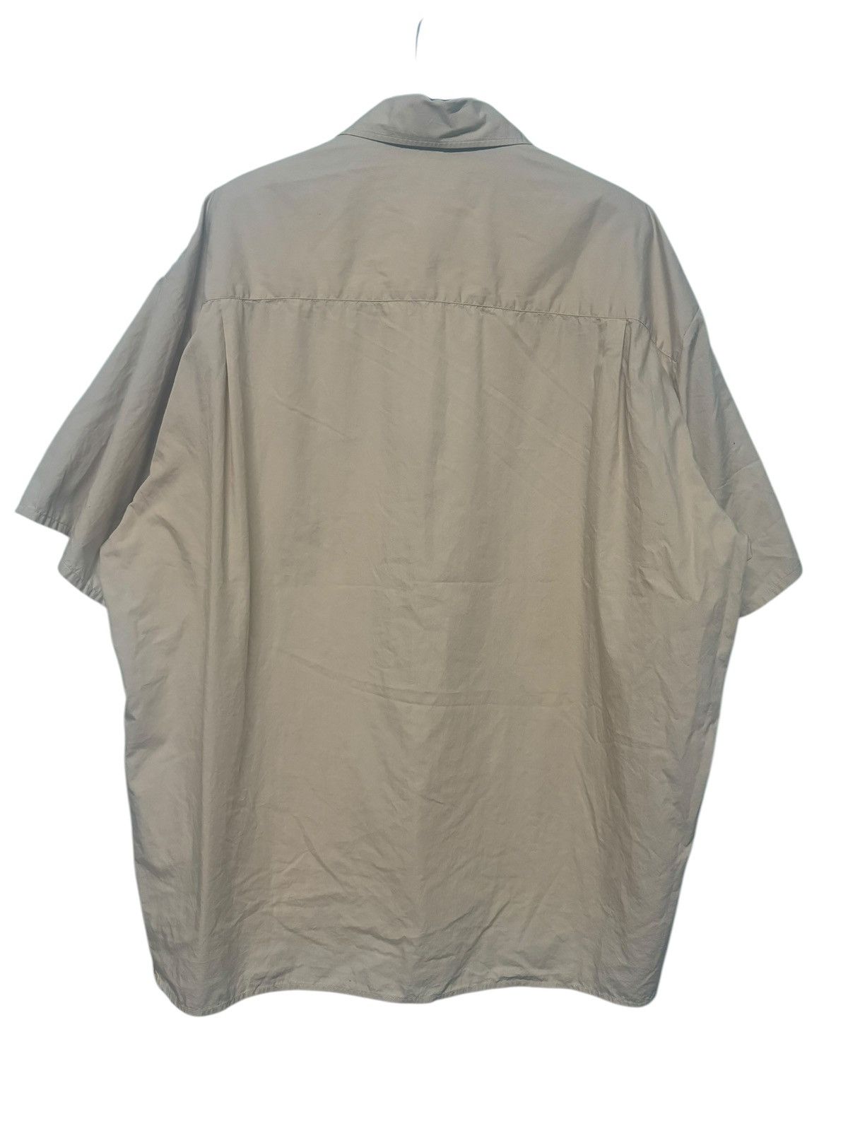 HARE HARE BUTTON UP DOUBLE POCKET OVERSIZE BAGGY SHIRT RARE STYLE Size US XXL / EU 58 / 5 - 4 Thumbnail