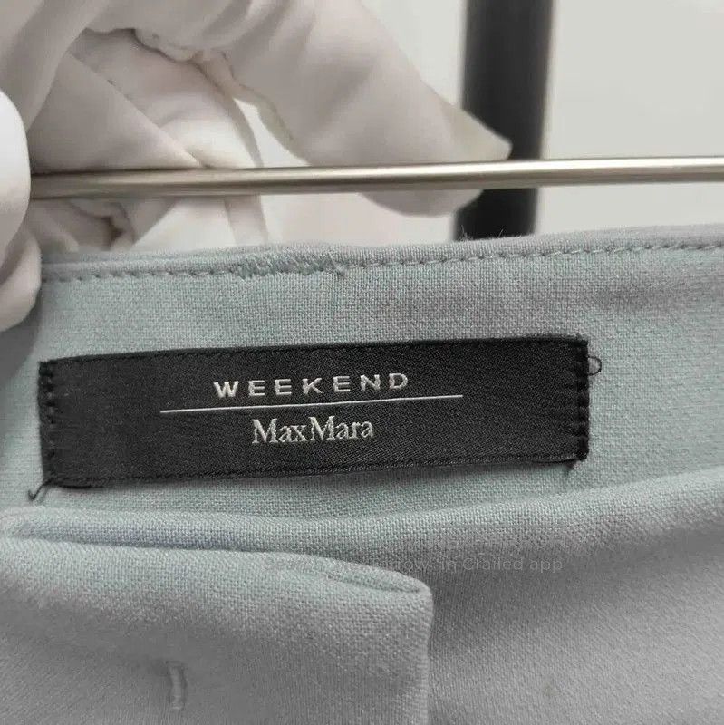 Max Mara MaxMara Light Blue Women's Casual Pants . Size 23" - 3 Thumbnail