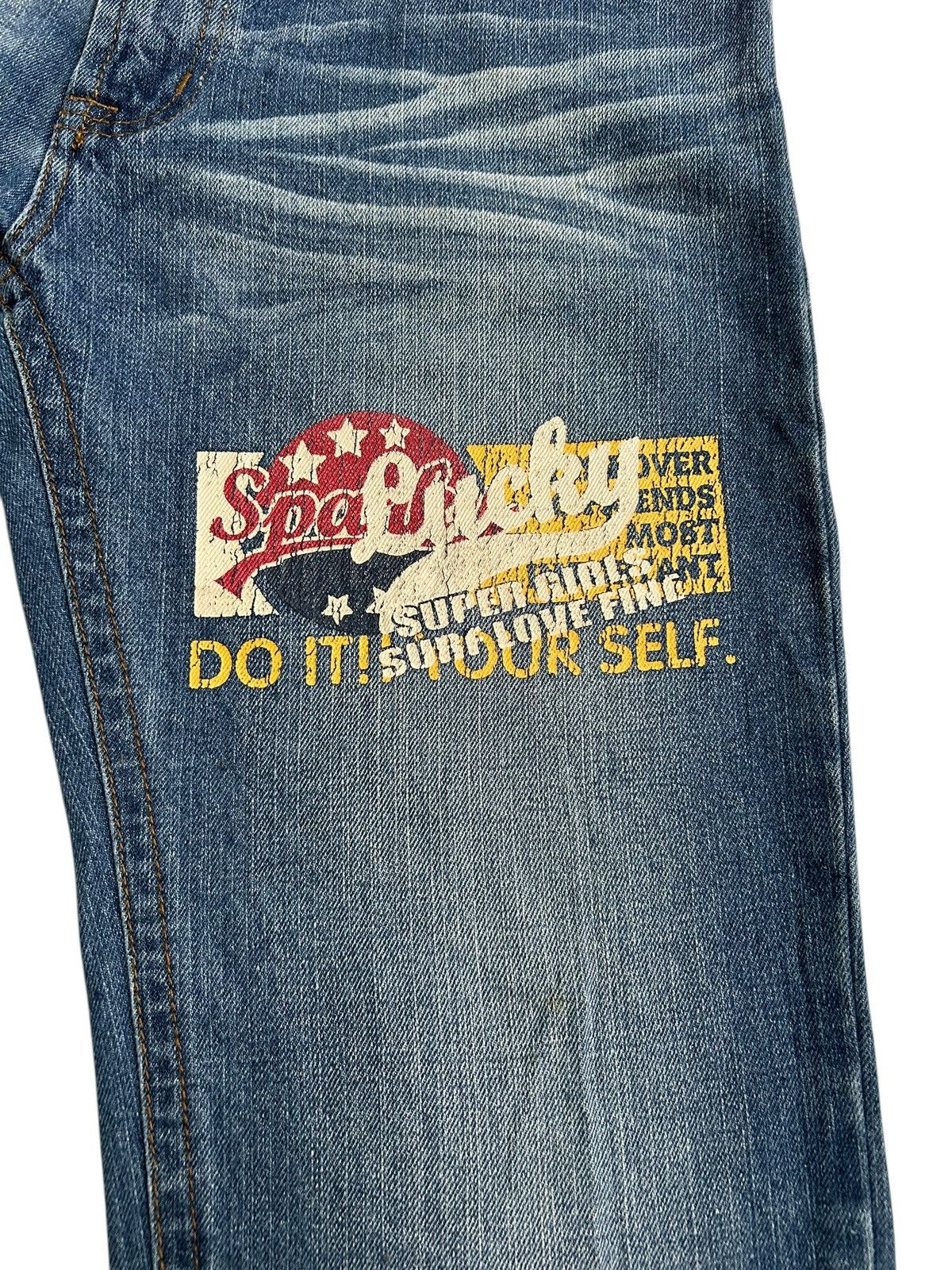 Japanese Brand × Kapital × Vintage SURF AND LOVE Vintage Design Denim Jeans Size US 32 / EU 48 - 15 Thumbnail