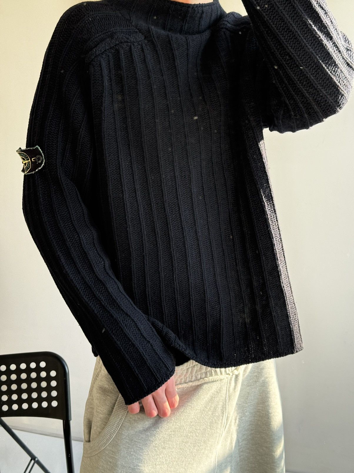 Stone Island F/W 1999 Vintage Stone Island Sweater Knit Rare Hype 90s Size US M / EU 48-50 / 2 - 5 Thumbnail