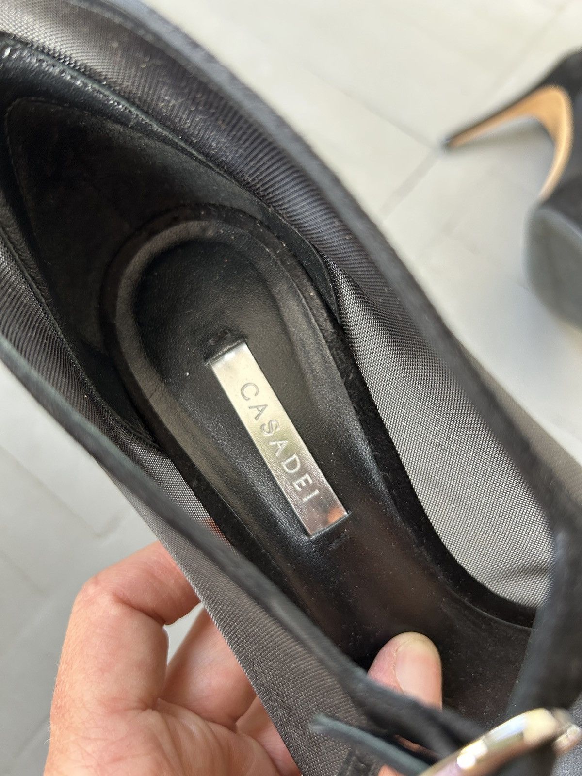 Casadei Casadei black heels Size US 10.5 / IT 40.5 - 5 Thumbnail