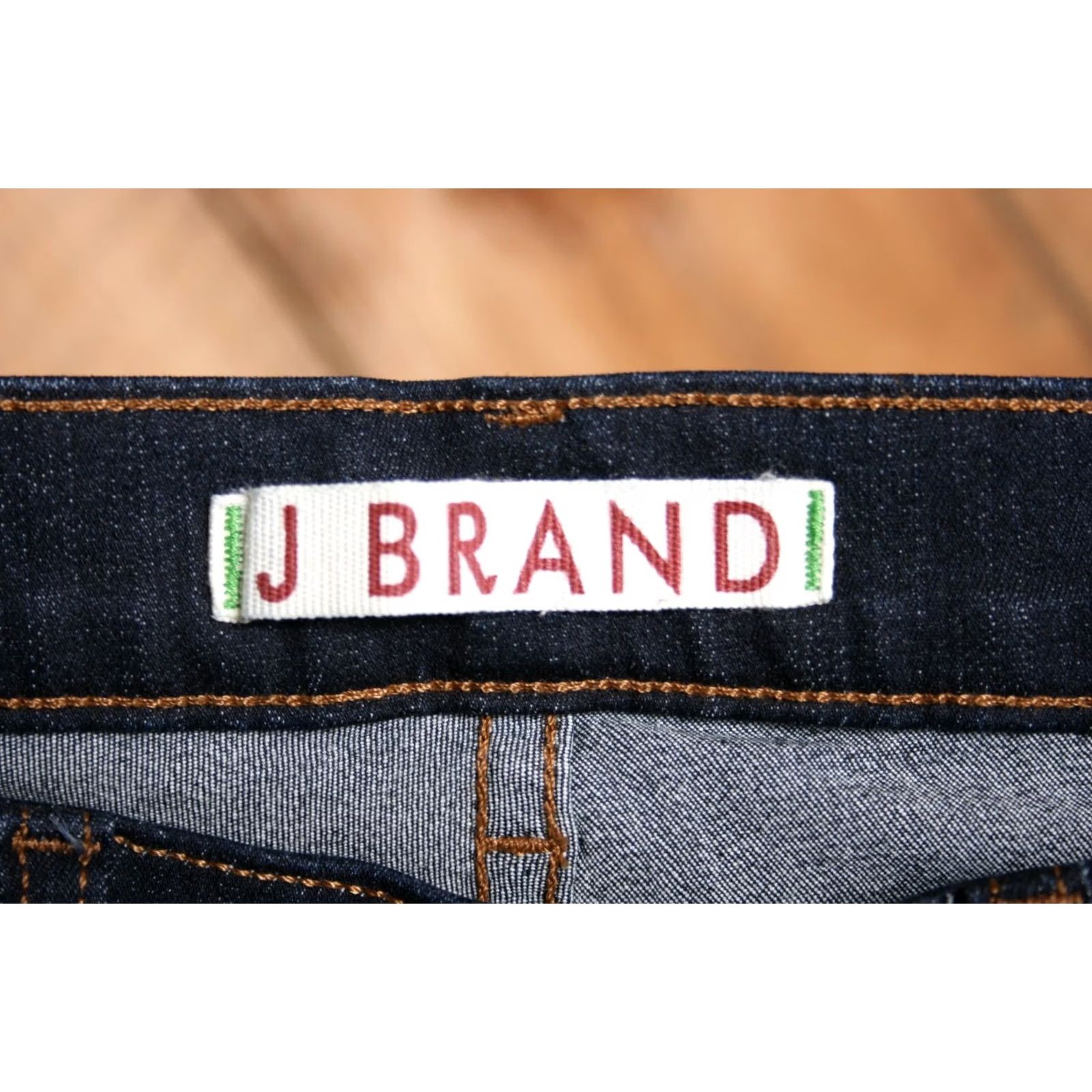 J Brand J.Brand Starless Wash Straight Jeans Sz. 30 Womens Denim 34.5" Inseam Lightly Used Stretch Low Rise 7" Leg Opening Blue Size 30" / US 8 / IT 44 - 6 Thumbnail