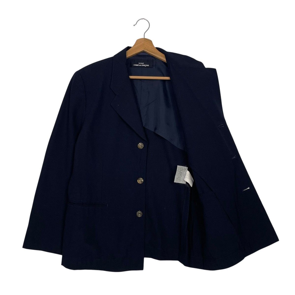 Tricot Comme des Garcons Vintage AD1988 Tricot Comme Des Garcons Jacket Size M / US 6-8 / IT 42-44 - 9 Thumbnail