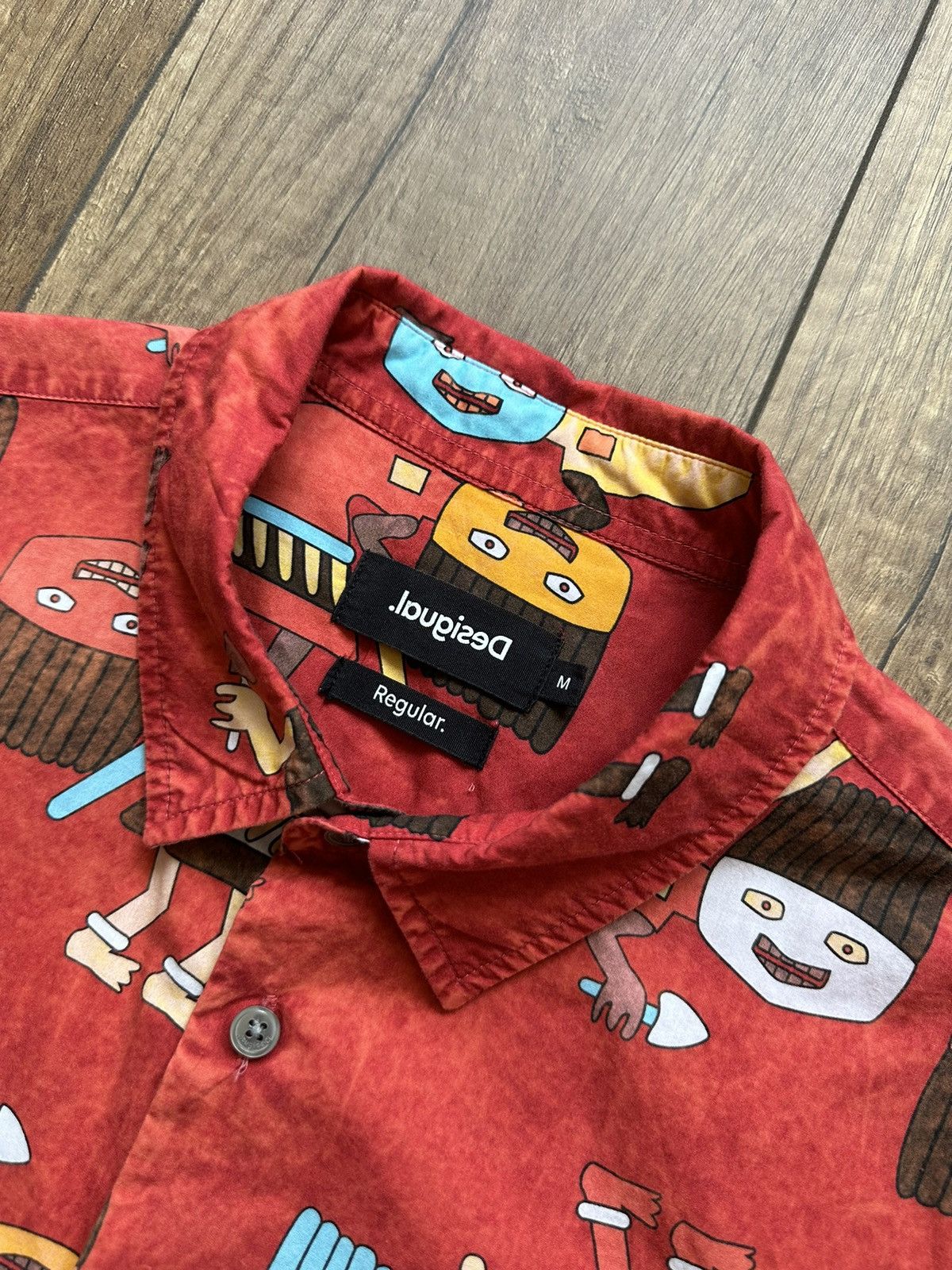 Desigual × Japanese Brand Desigual shirts long sleeve regular size M Size US M / EU 48-50 / 2 - 2 Thumbnail