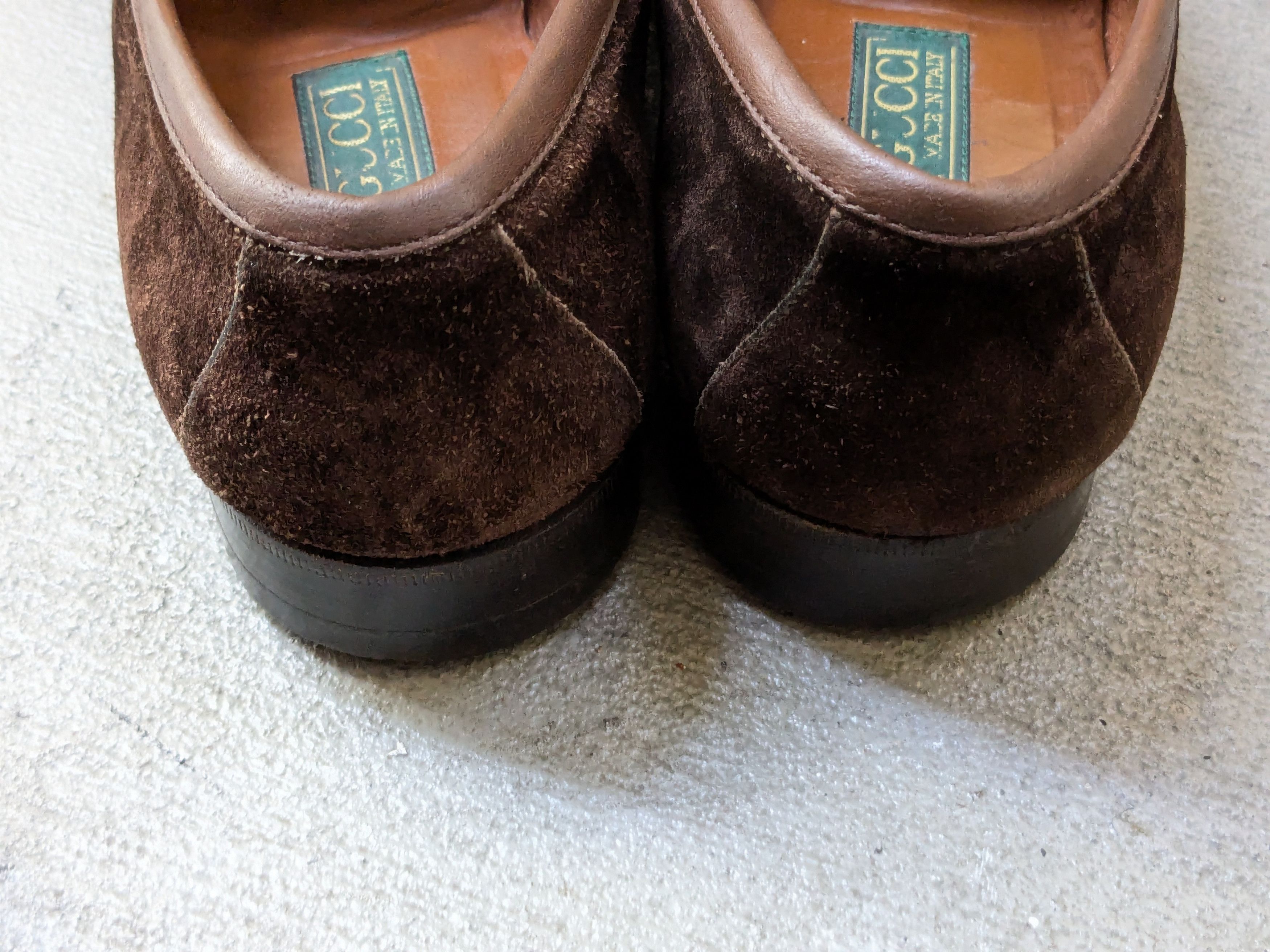 Gucci × Tom Ford Gucci Horsebit Loafers Brown Suede 10 Leather Italy Slip On Size US 10 / EU 43 - 10 Thumbnail