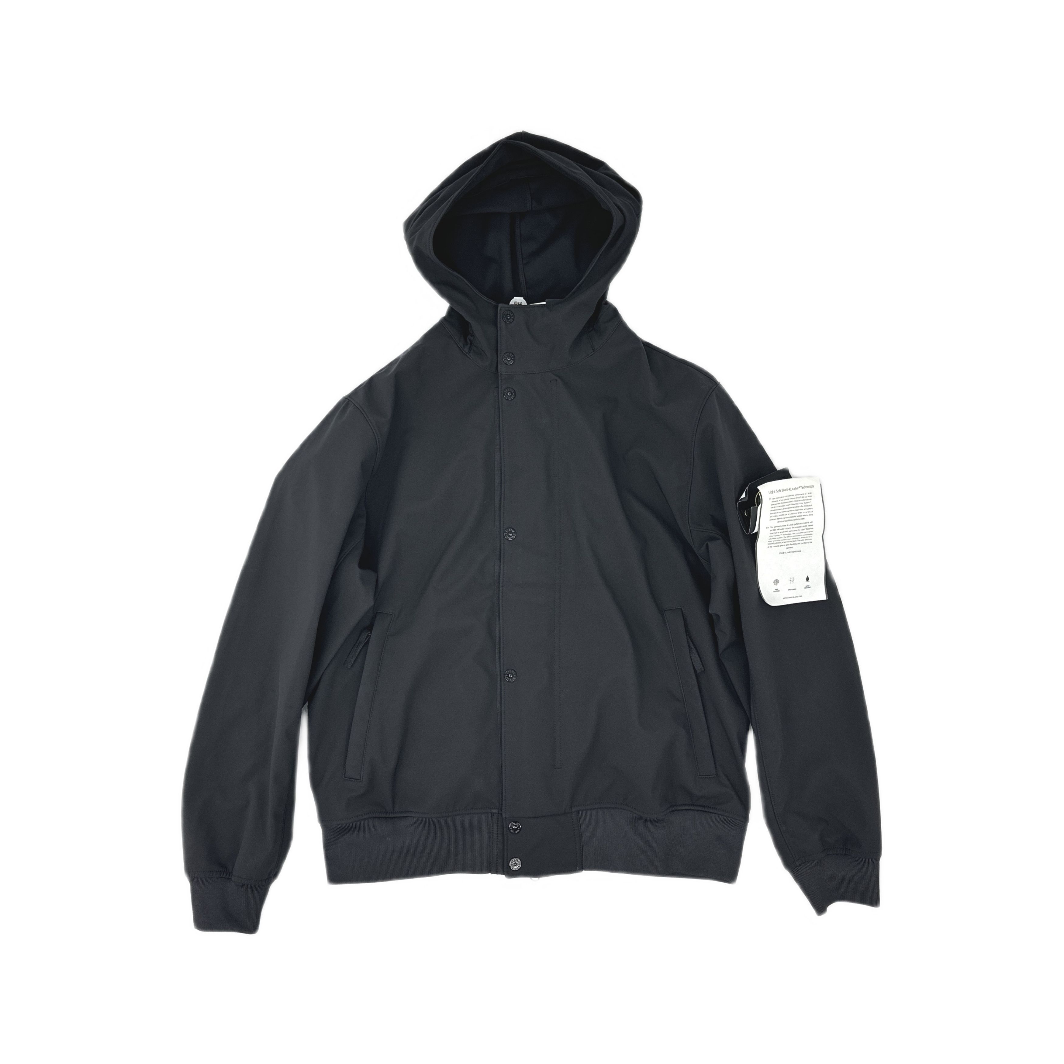 Stone Island Stone Island Soft Shell Hooded Jacket Size XL Size US XL / EU 56 / 4 - 1 Thumbnail