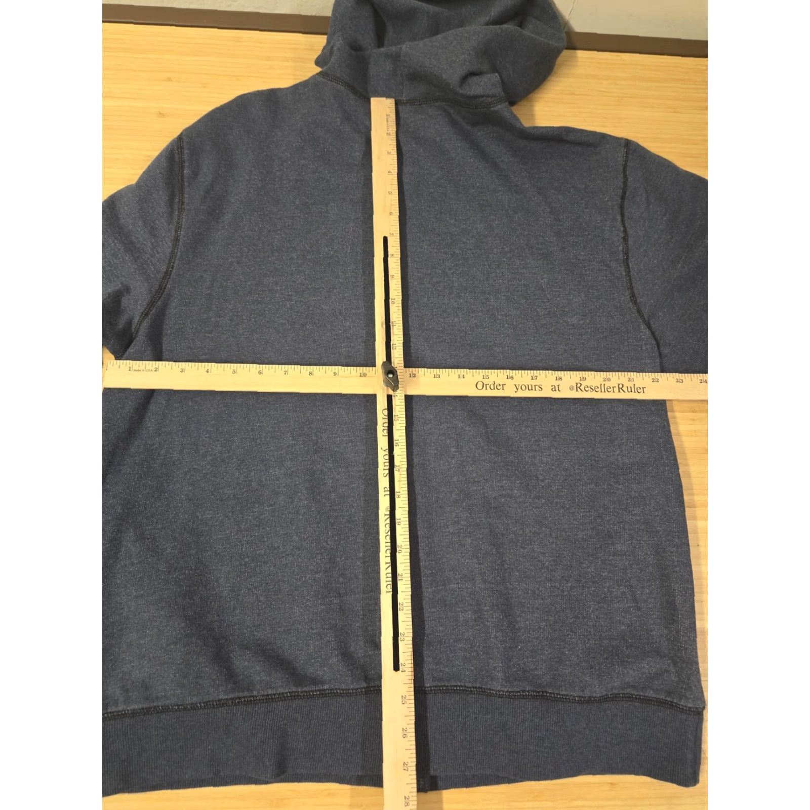 Disney Mickey Mouse Hoodie Mens Large Blue Disney Store Hello Folks Zip Up Graphic Print Hooded Full Zip Mens L Blue Size US L / EU 52-54 / 3 - 7 Thumbnail