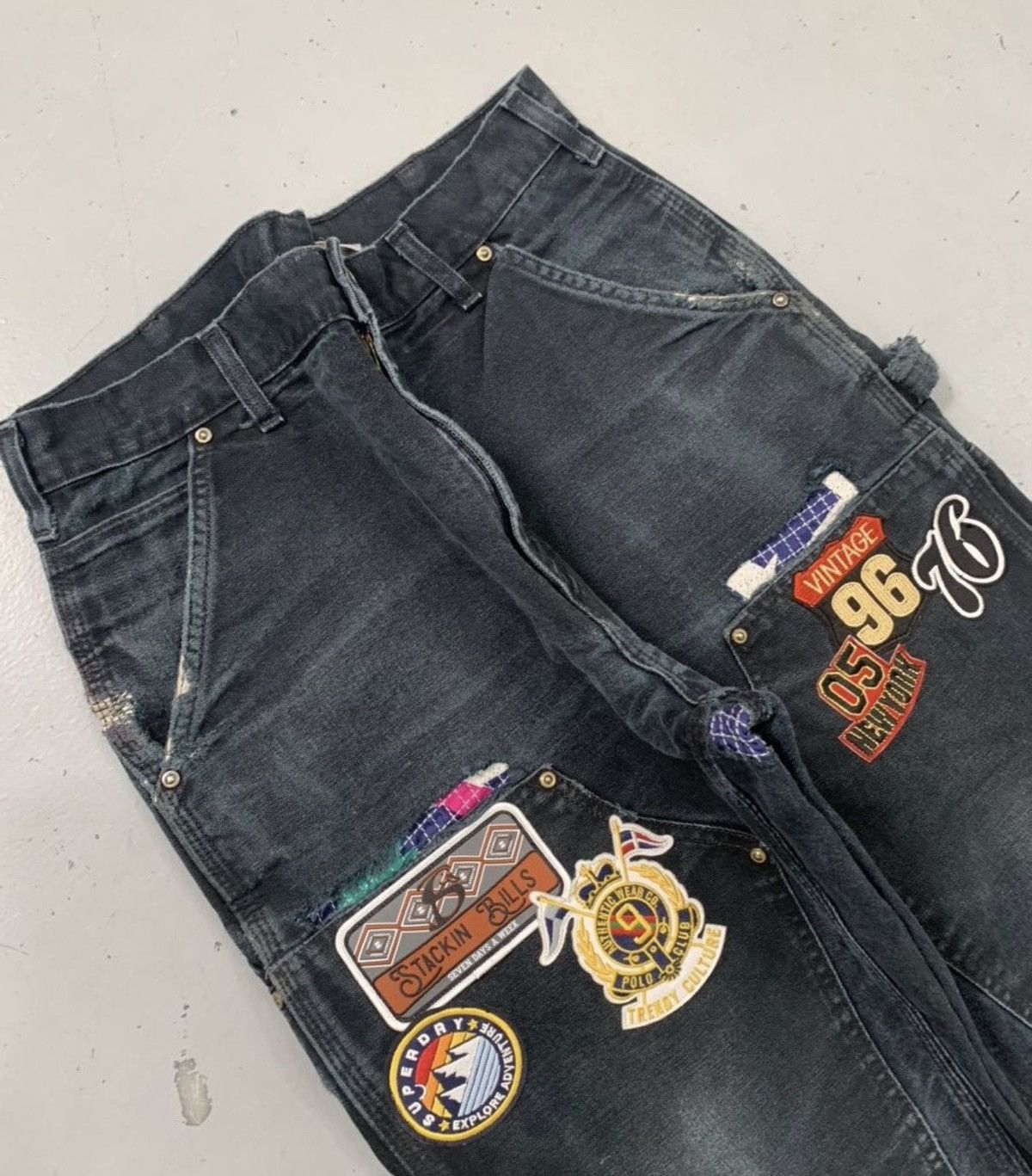 Carhartt Vintage carhartt b01 brn double knee denim Size US 32 / EU 48 - 1 Thumbnail