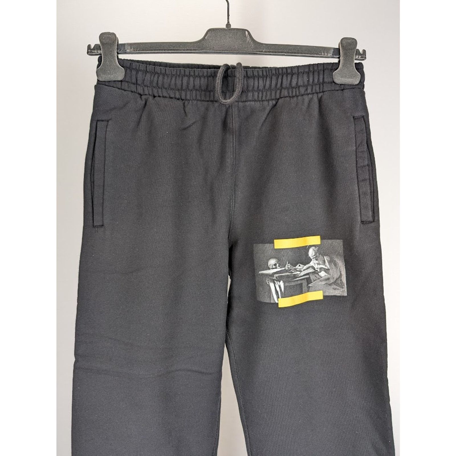 Off-White o1rshd1 Carav Painting Shorten Sweatpant & Jogger Size US 34 / EU 50 - 3 Thumbnail