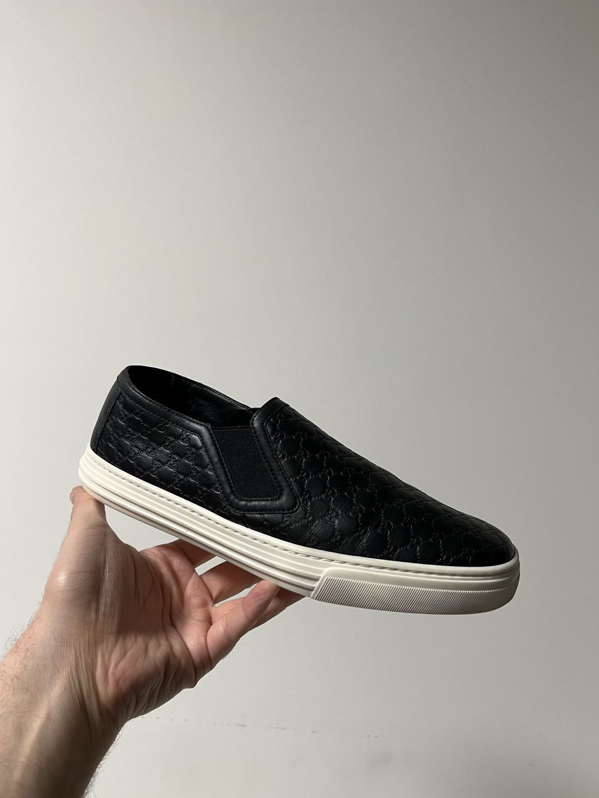 Gucci Gucci Microguccissima Monogram Leather Slip On Size US 7 / IT 37 - 17 Thumbnail