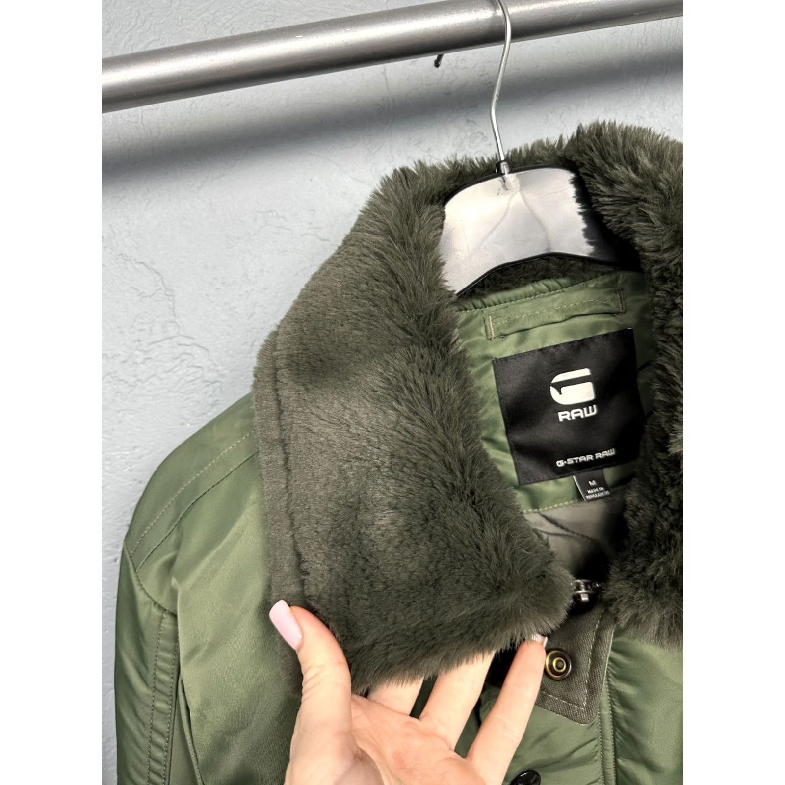 G-Star G Star Raw Mens Field Liner Jacket Fur Collar Size M Jacket Mens Multicolor Logo Windbreaker, 90s? Size US M / EU 48-50 / 2 - 5 Thumbnail