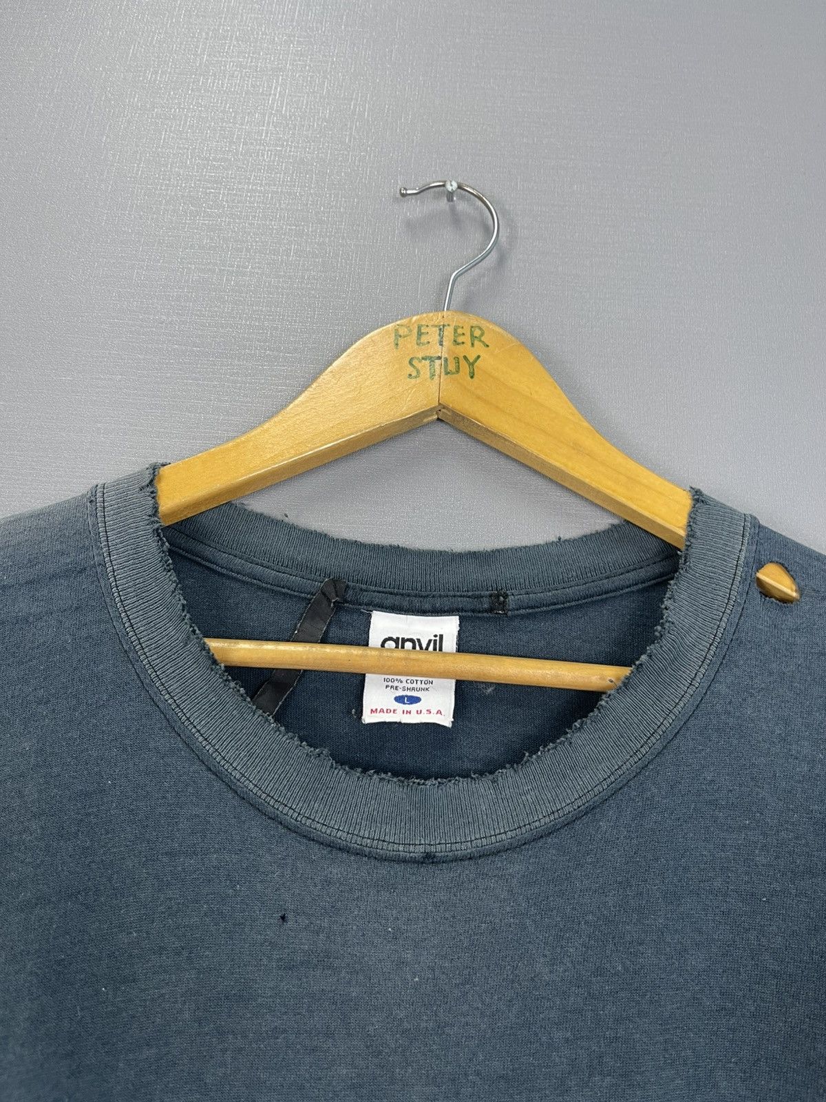Vintage Vintage Permissible Time Zone T-Shirt Size US L / EU 52-54 / 3 - 8 Thumbnail
